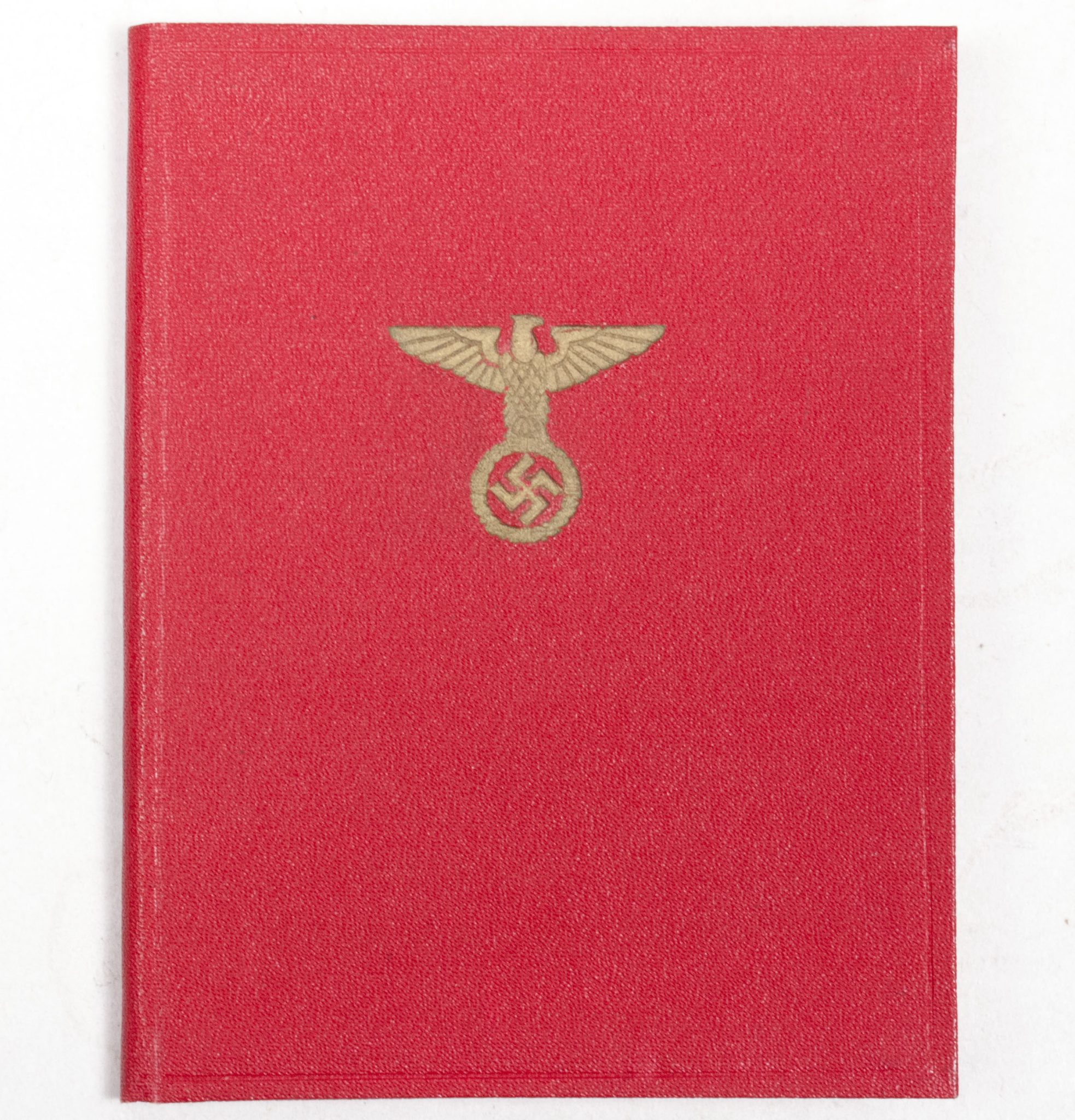 NSDAP Mitgliedsbuch + Deutsche Arbeitsfront Ersatz-Ausweiskarte (2) NSDAP Mitgliedsbuch + Deutsche Arbeitsfront Ersatz-Ausweiskarte