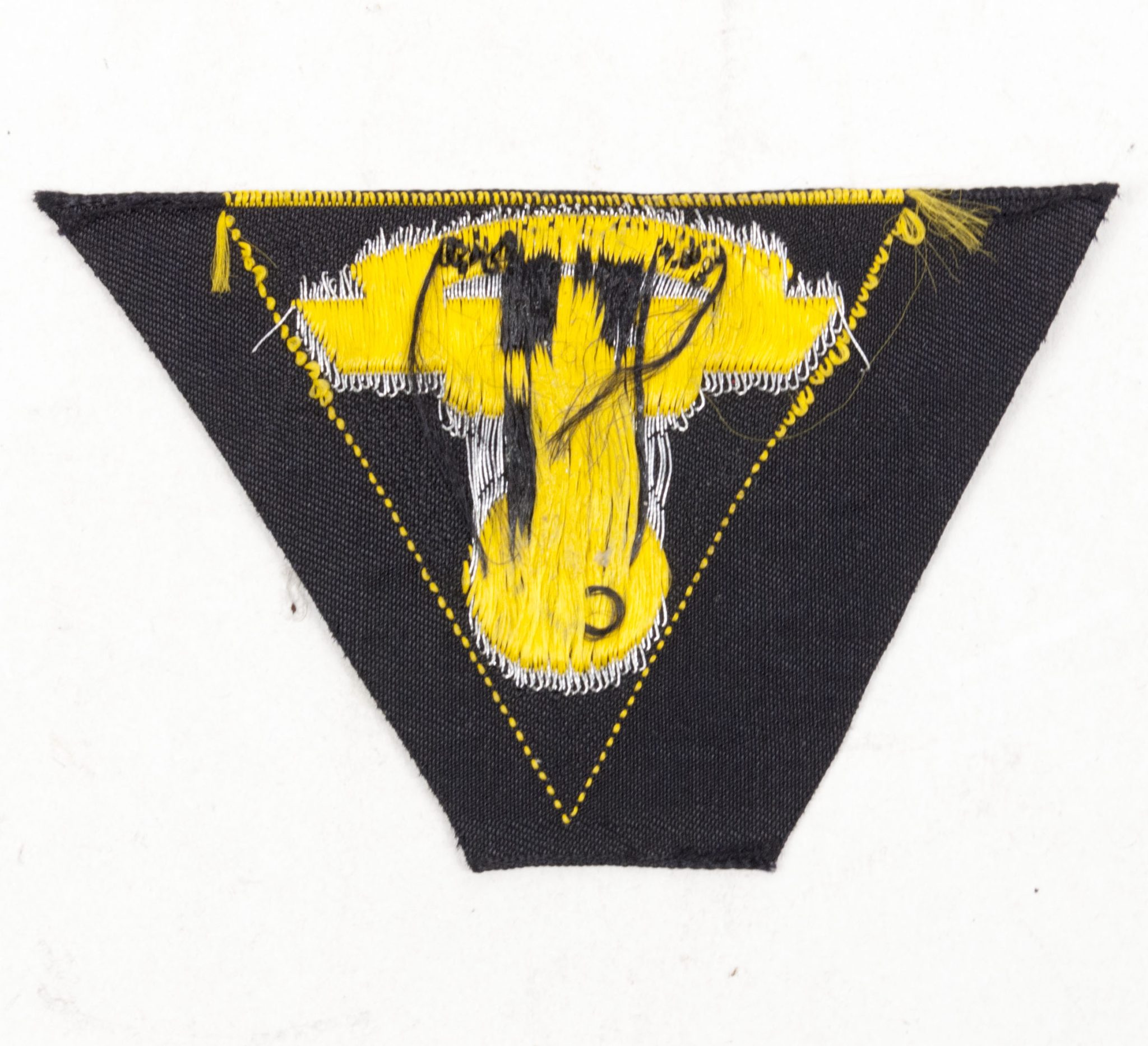 NSKK Motorgruppe Franken Cap Insignia (yellow) (2) NSKK Motorgruppe Franken Cap Insignia (yellow)
