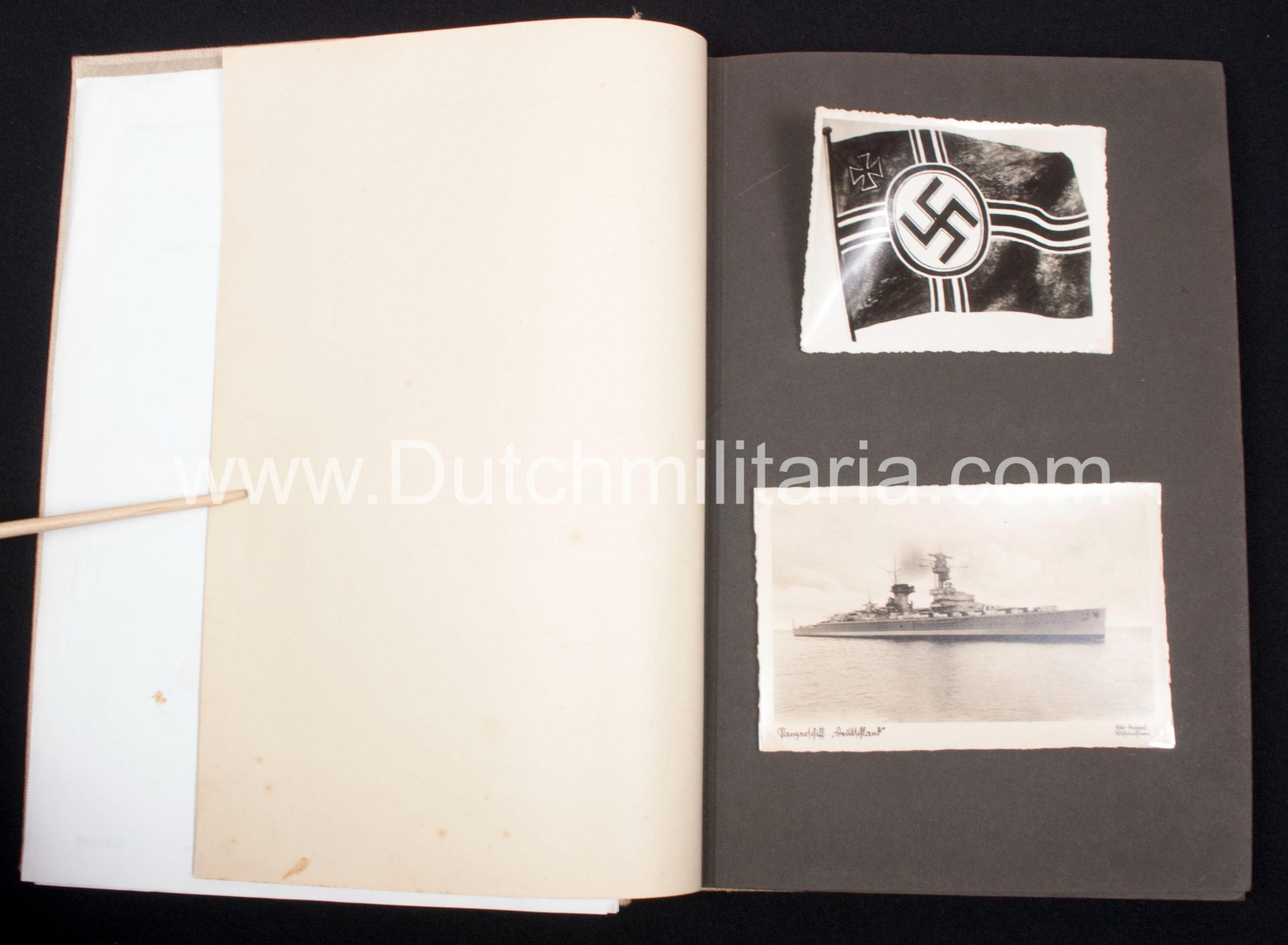 (Photoalbum) Panzerschiff "Deutschland" with pivat photo's of Hitler - Image 3