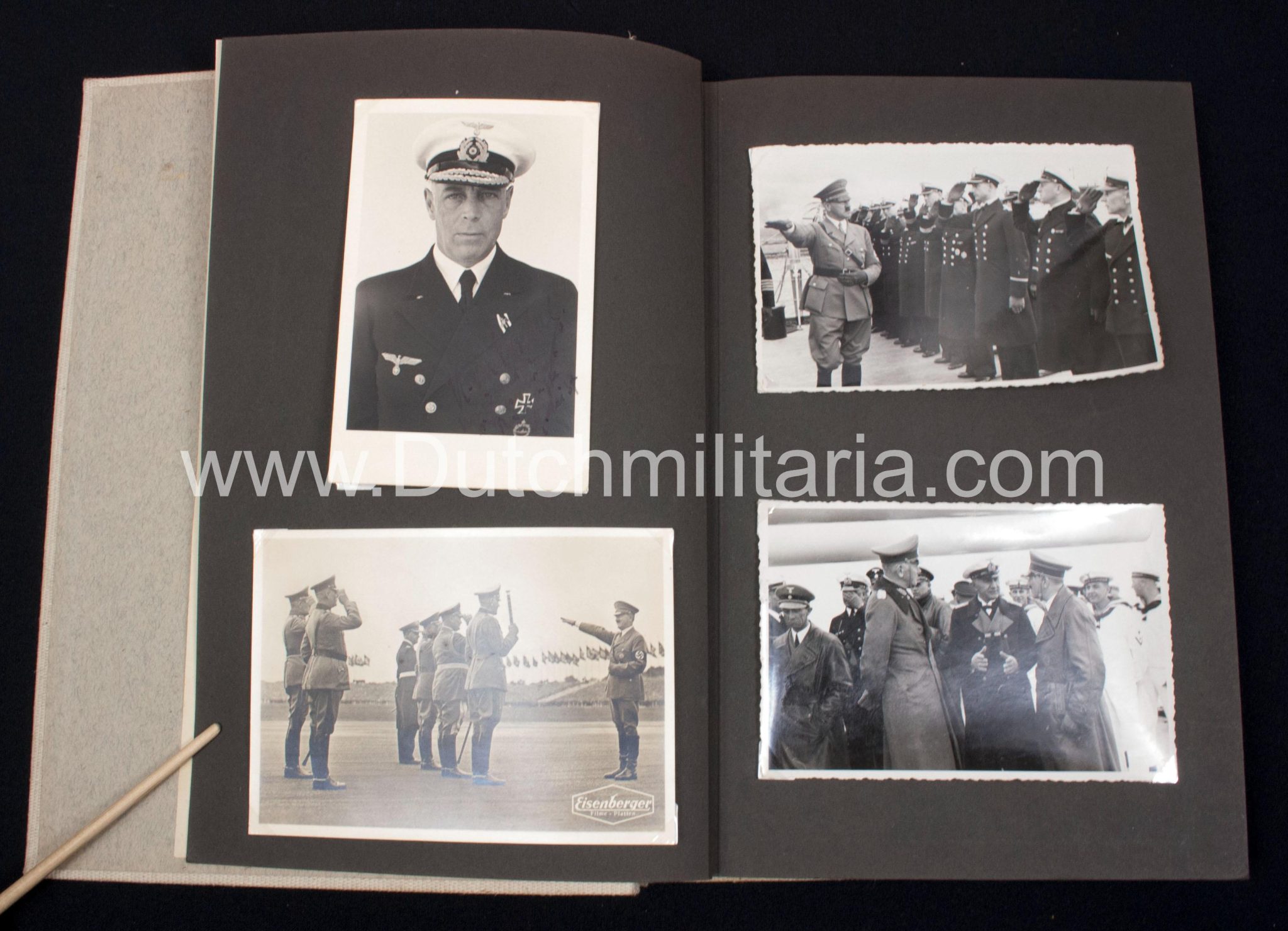 (Photoalbum) Panzerschiff "Deutschland" with pivat photo's of Hitler - Image 6