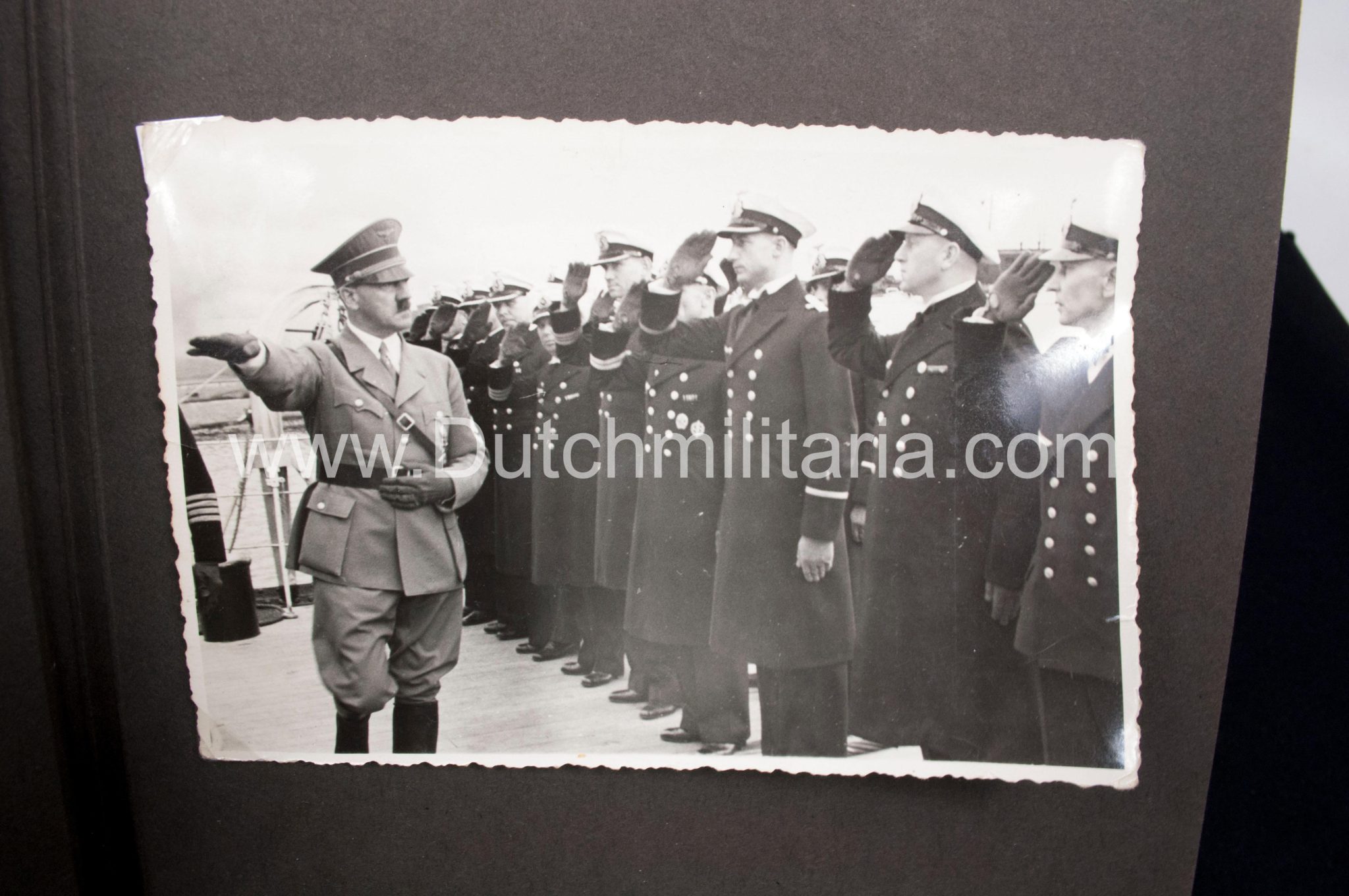 (Photoalbum) Panzerschiff "Deutschland" with pivat photo's of Hitler - Image 10