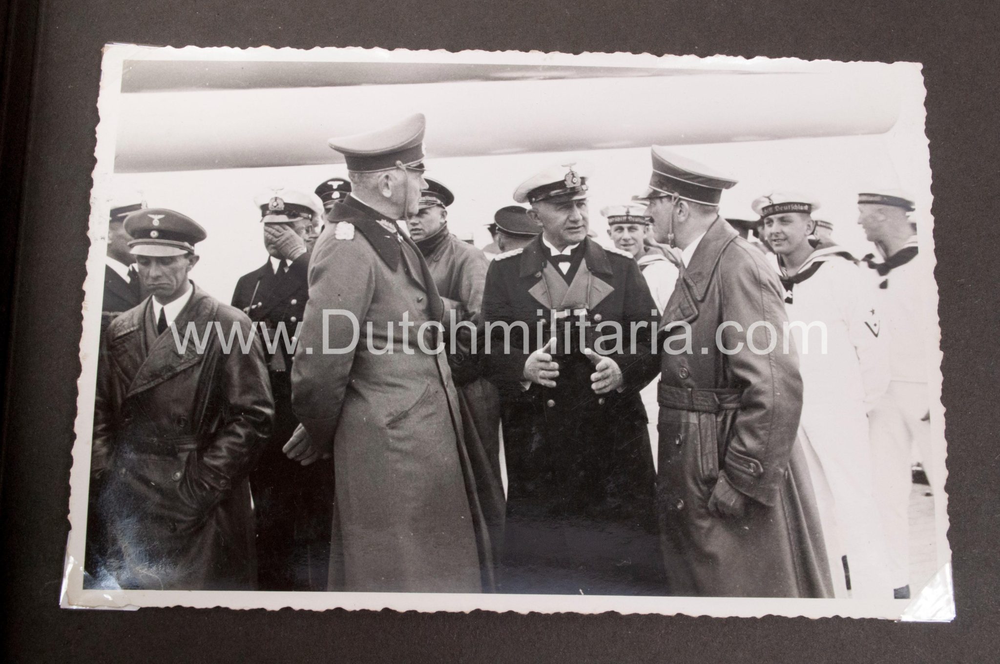 (Photoalbum) Panzerschiff "Deutschland" with pivat photo's of Hitler - Image 11