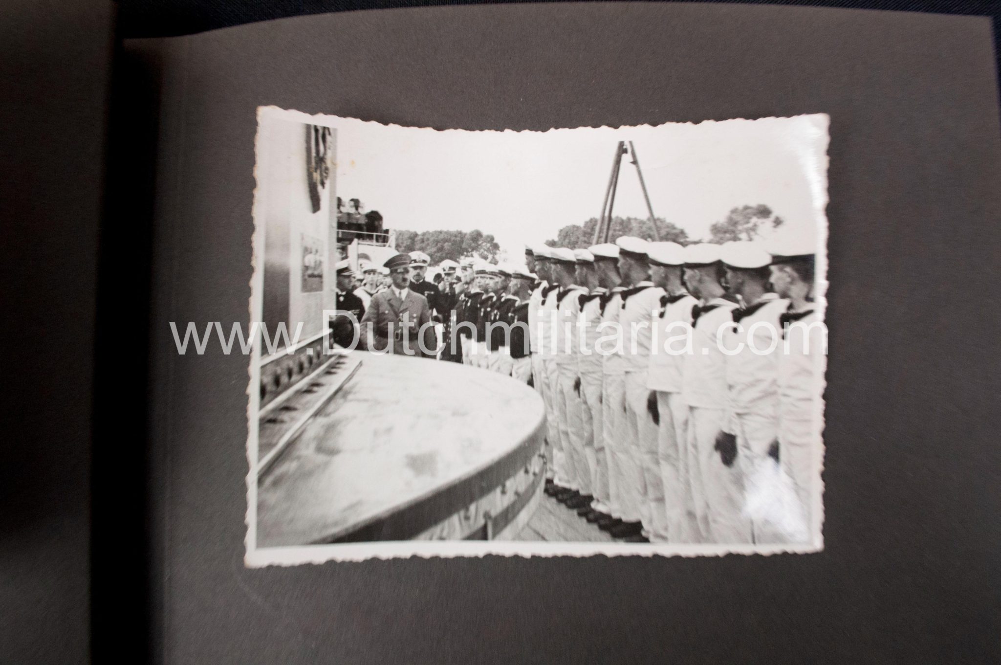 (Photoalbum) Panzerschiff "Deutschland" with pivat photo's of Hitler - Image 15