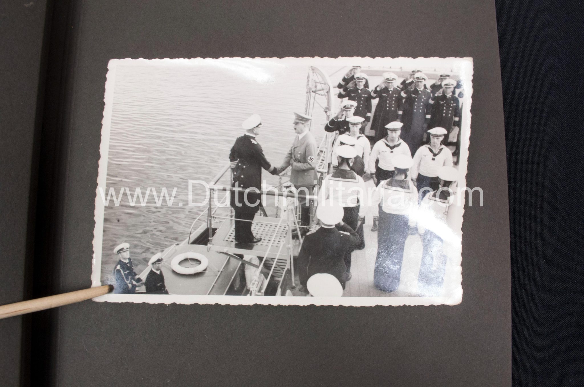 (Photoalbum) Panzerschiff "Deutschland" with pivat photo's of Hitler - Image 17