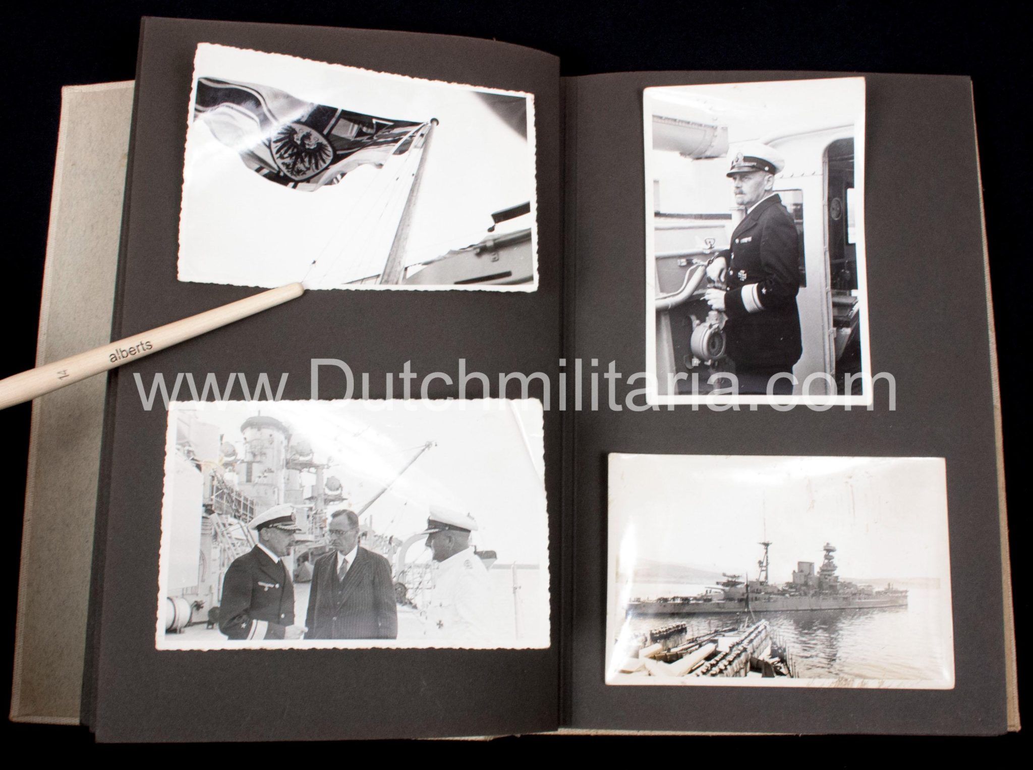 (Photoalbum) Panzerschiff "Deutschland" with pivat photo's of Hitler - Image 19
