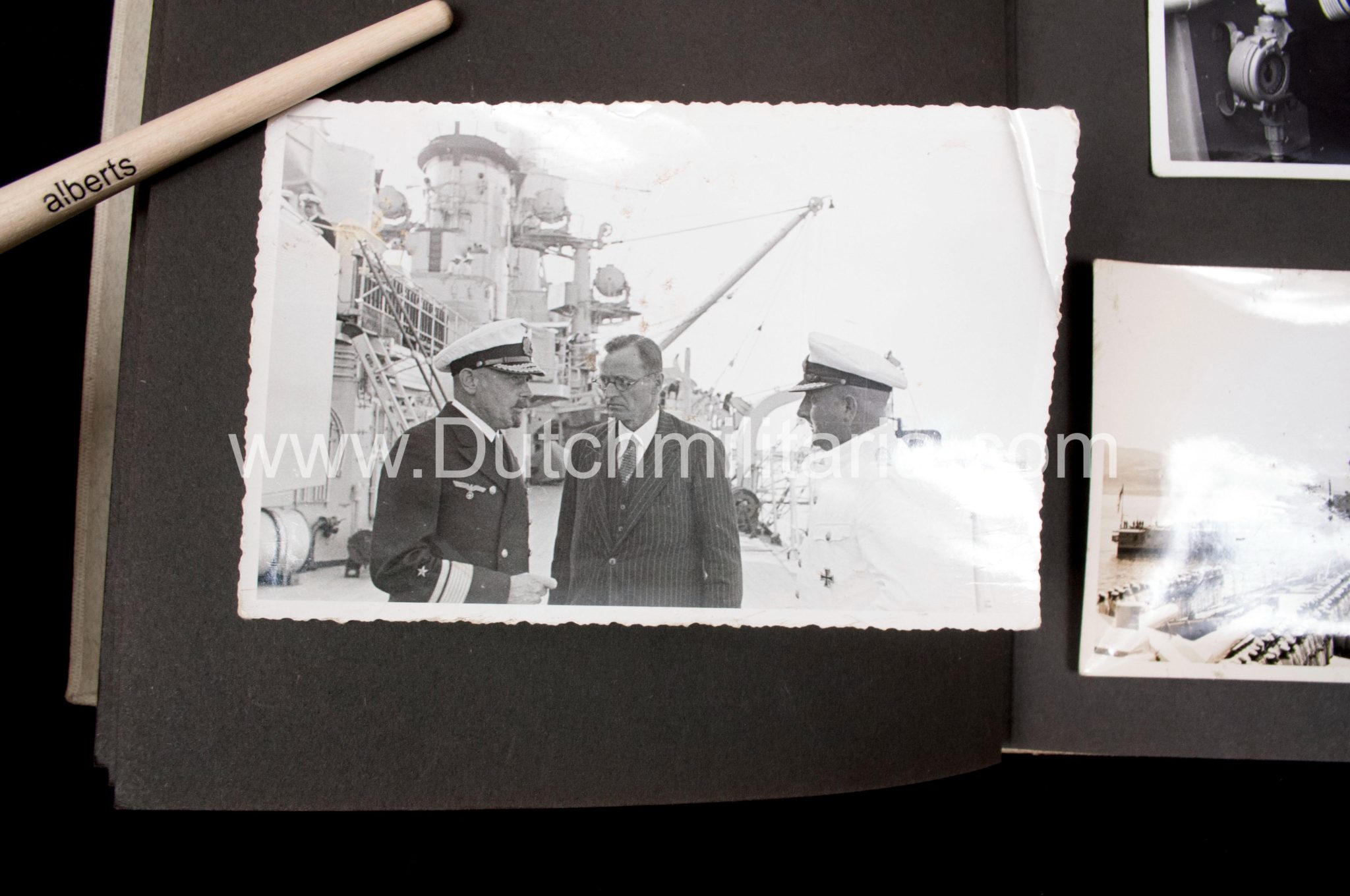 (Photoalbum) Panzerschiff "Deutschland" with pivat photo's of Hitler - Image 21
