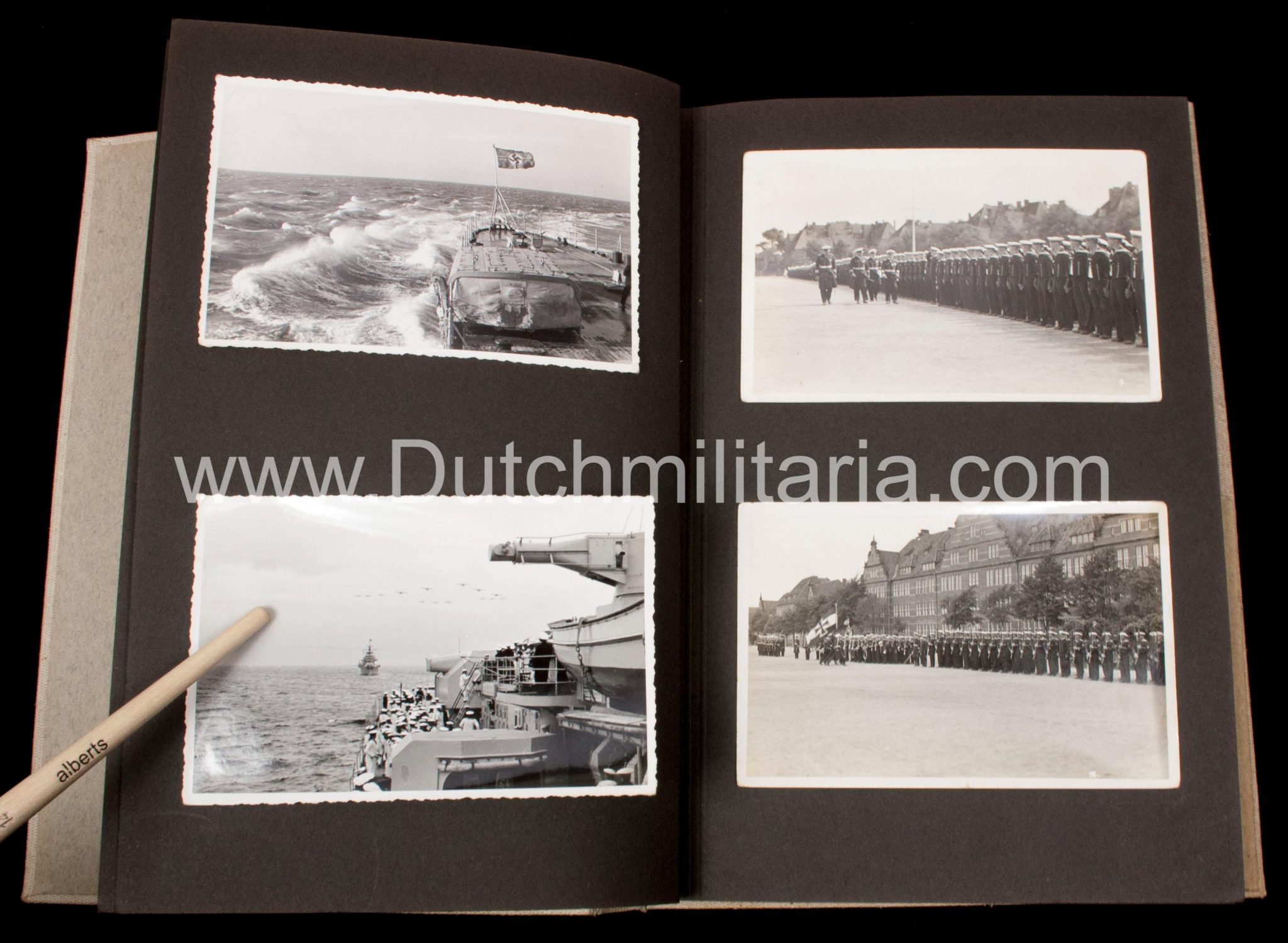(Photoalbum) Panzerschiff "Deutschland" with pivat photo's of Hitler - Image 24