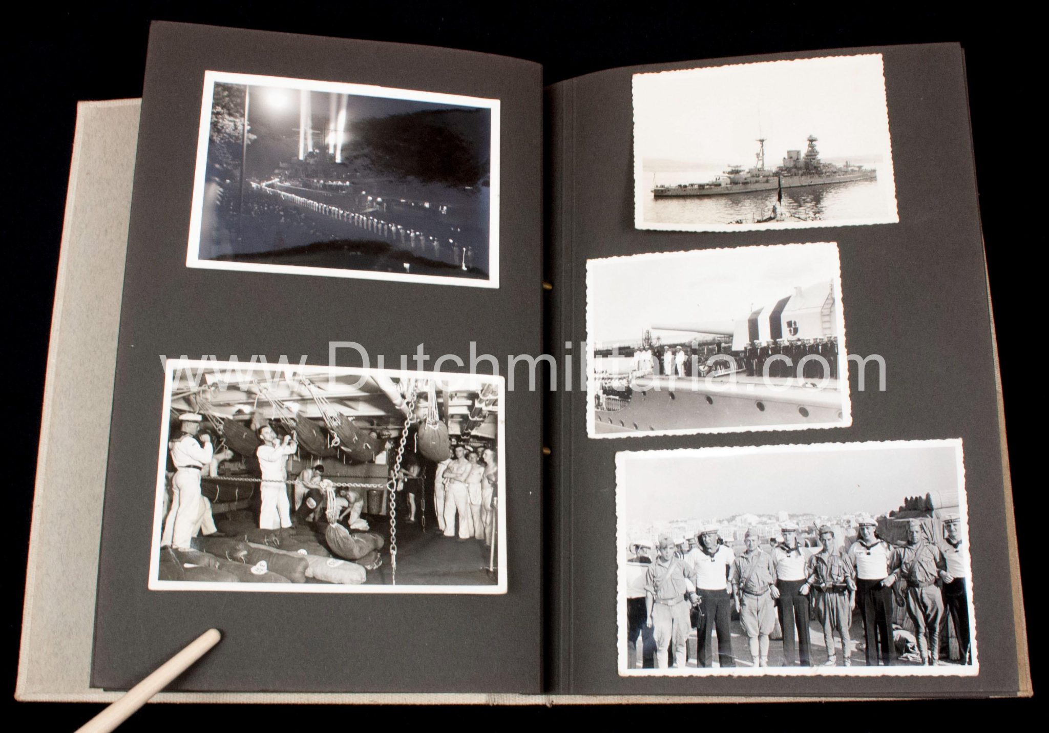 (Photoalbum) Panzerschiff "Deutschland" with pivat photo's of Hitler - Image 29