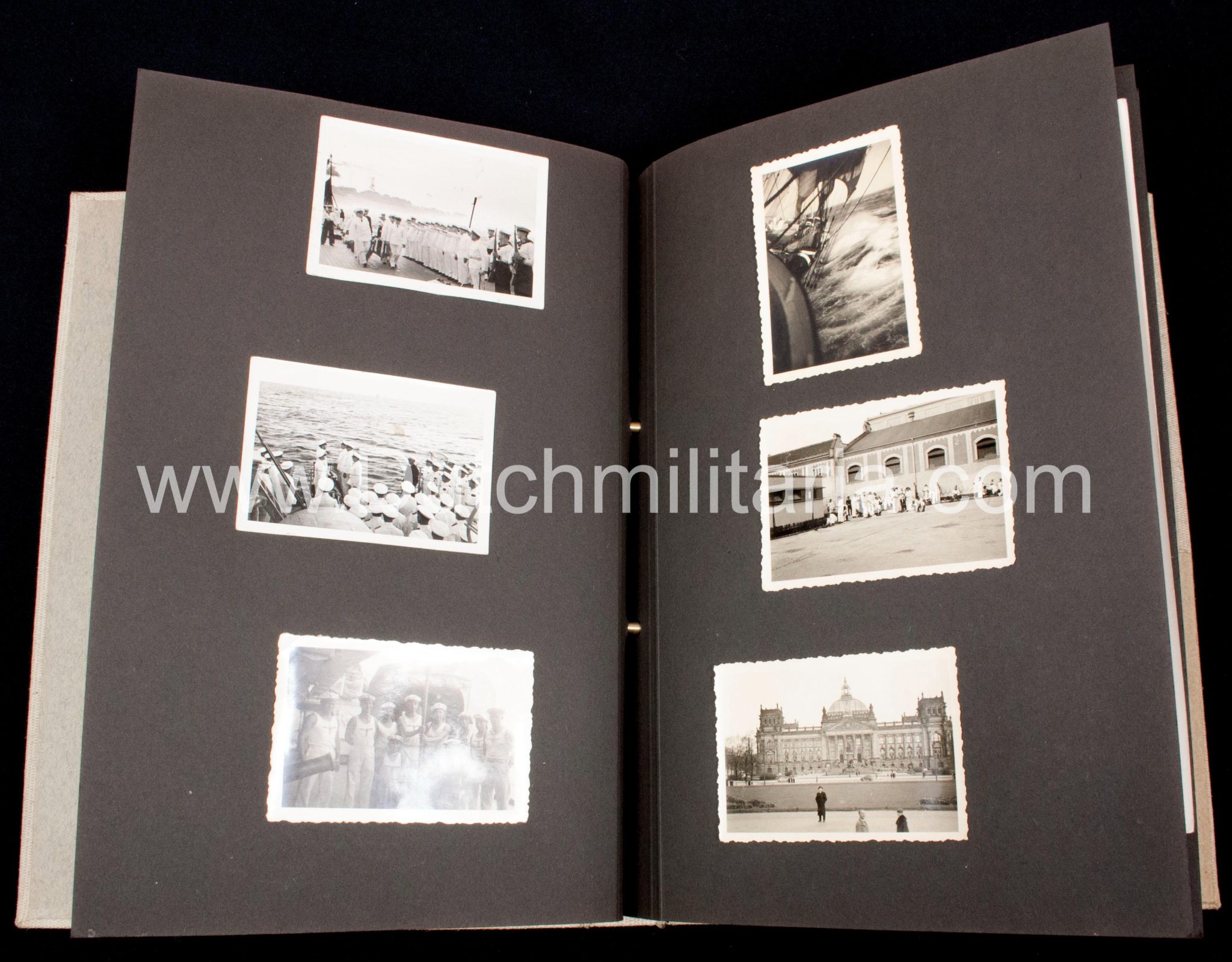 (Photoalbum) Panzerschiff "Deutschland" with pivat photo's of Hitler - Image 45