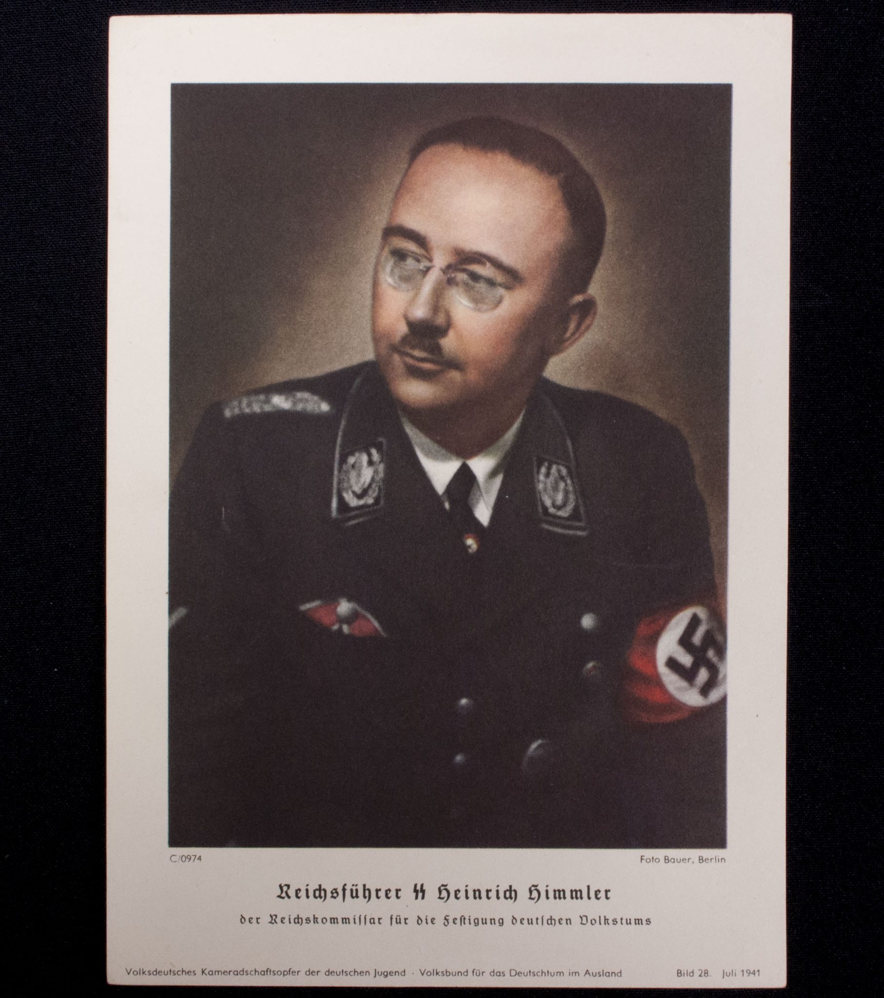 Reichsführer SS Heinrich Himmler Der Reichskommissar für die festigung deutschen Volkstums (print 1941)