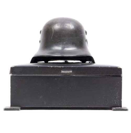Small Stahlhelm metallic box