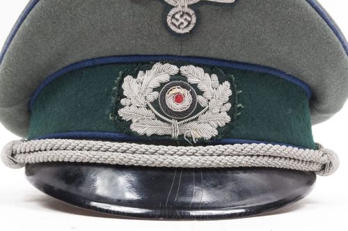 Wehrmacht (Heer) Schirmmütze für Offiziere im Sanitätsdienst