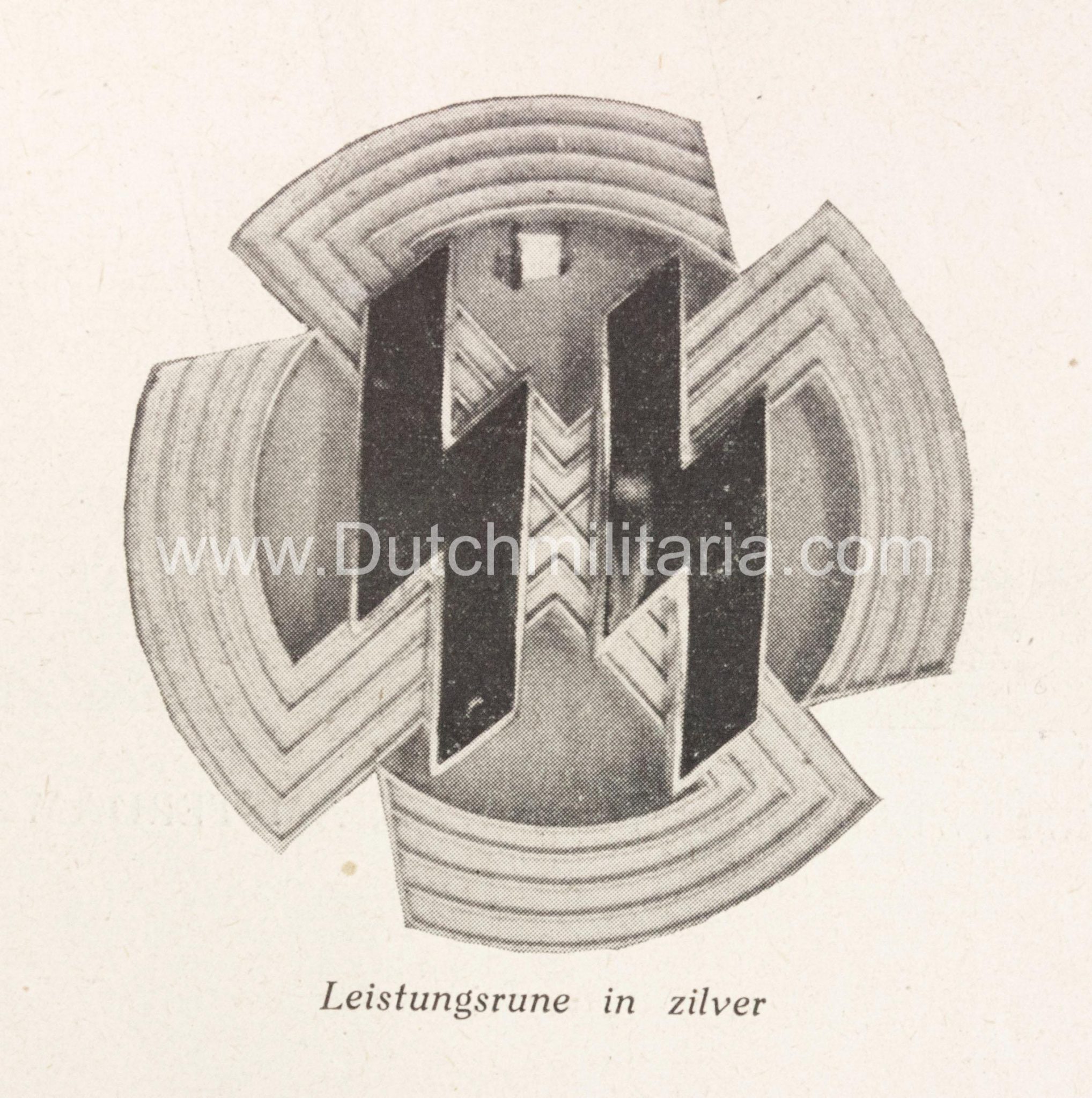 (Newspaper) Storm SS 11 February 1944 - Leistungsrune / Himmler in Avegoor edition - Extremely rare - Image 9