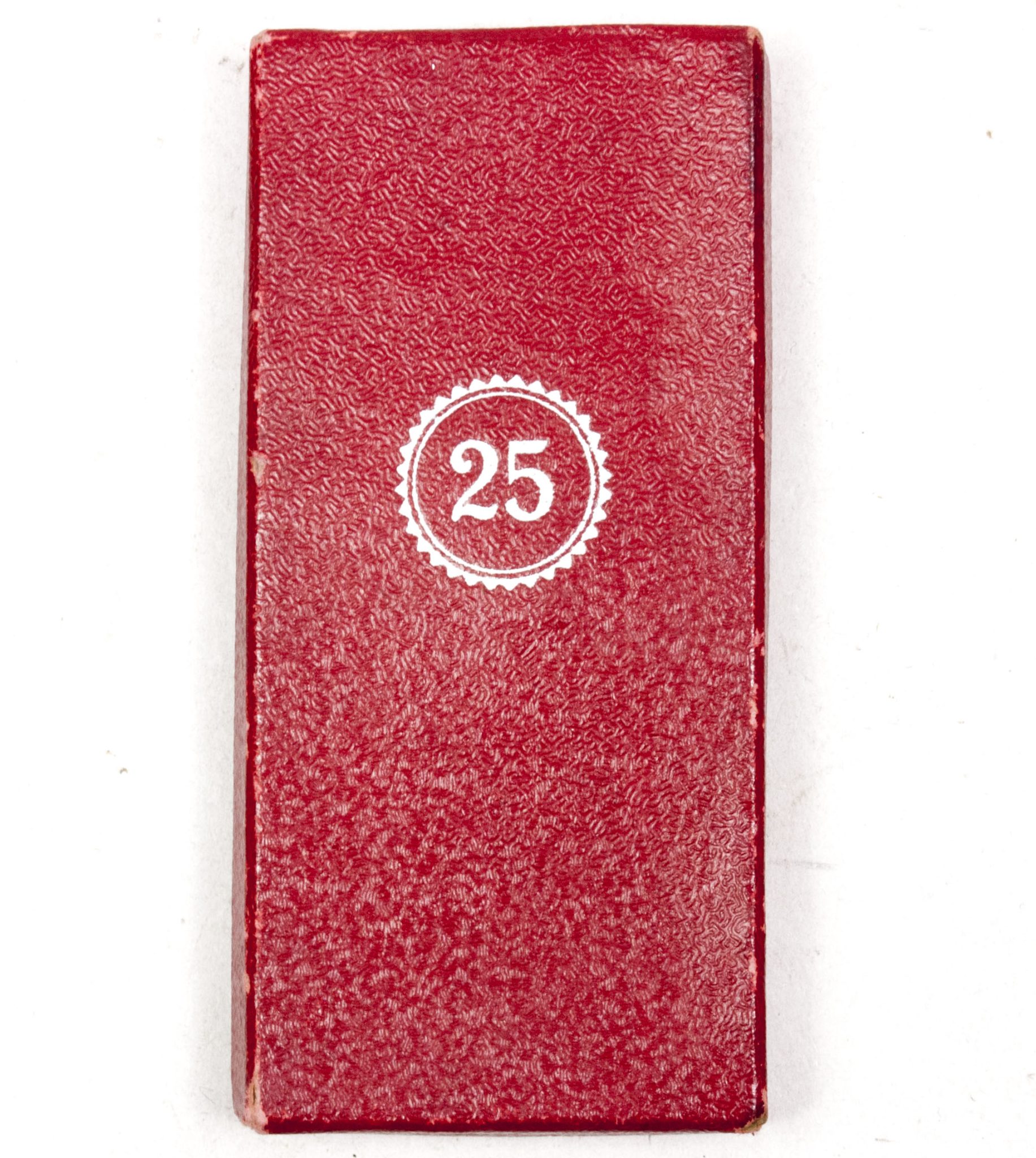 Treue Dienst 25 Jahre + etui (Maker Gold- u. Silver-Scheideanstalt Oberstein Franz Reischauer) (7) Treue Dienst 25 Jahre + etui (Maker Gold- u. Silver-Scheideanstalt Oberstein Franz Reischauer)