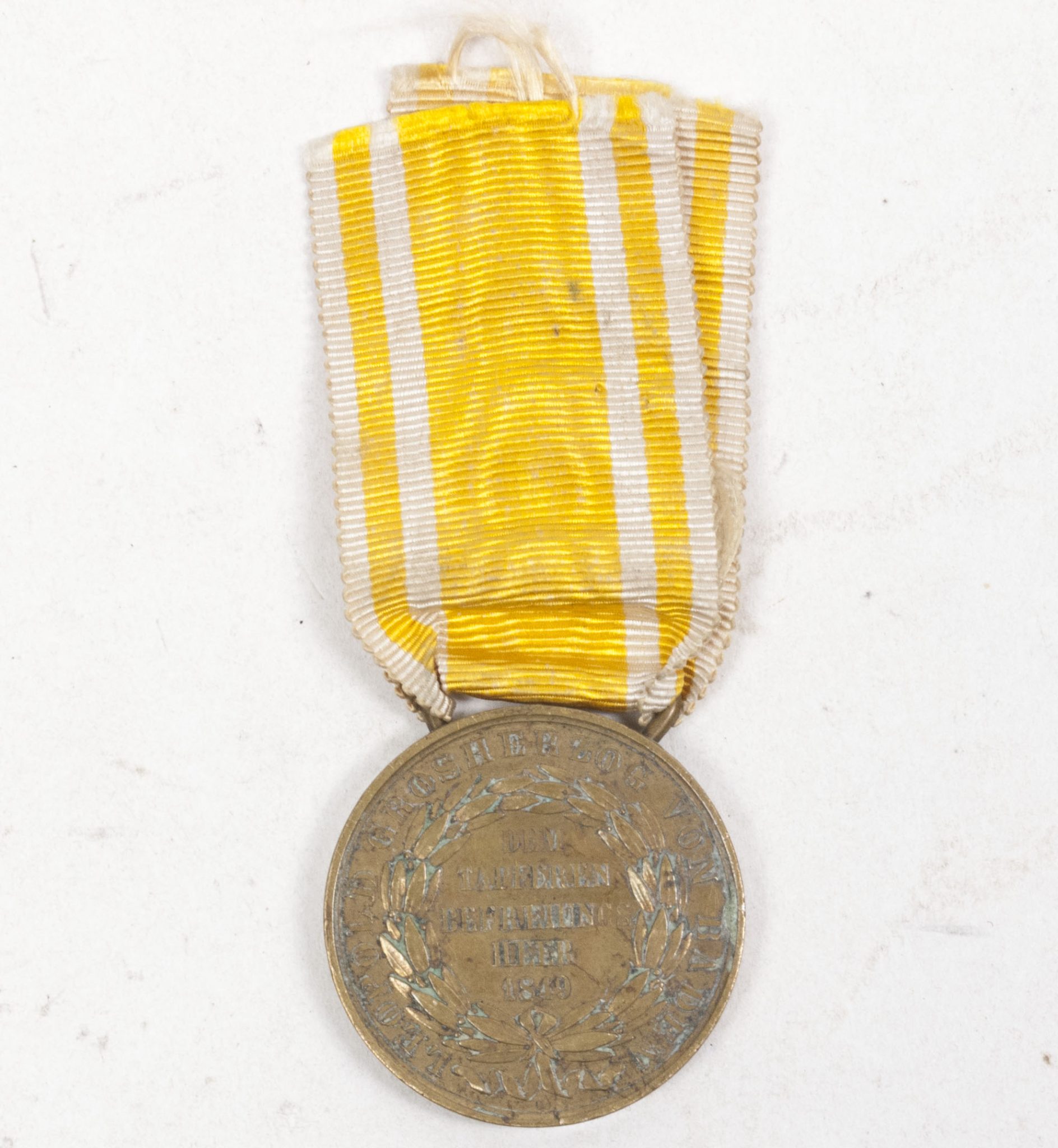 (Baden) Commemorative Medal for 1849 (Gedächtnis-Medaille für 1849) (3) (Baden) Commemorative Medal for 1849 (Gedächtnis-Medaille für 1849)