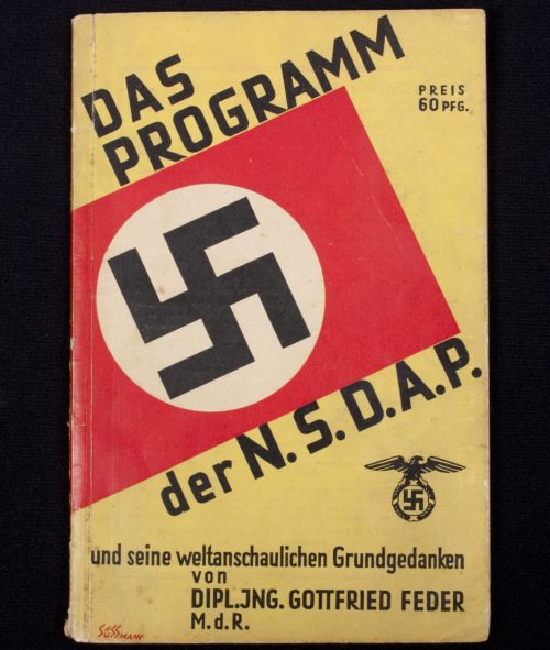 (Brochure) Dipl. Ing. Gottfried Feder M.d.R. - Das Programm der N.S.D.A.P. (1931)