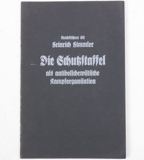 (Brochure) Reichsführer-SS Heinrich Himmler - Die Schutzstaffel als antibolschewistische Kampforganisation (1936) - rare