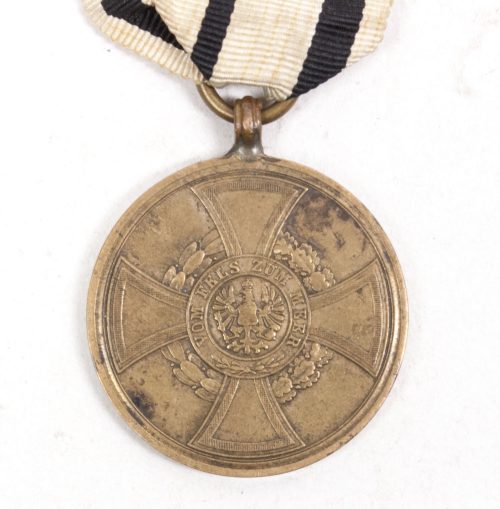 (Prussia) Vom Fels zum Meer Wilhelm IV 184849 Hohenzollerische Denkmünze für Kämpfer von 1848-1849