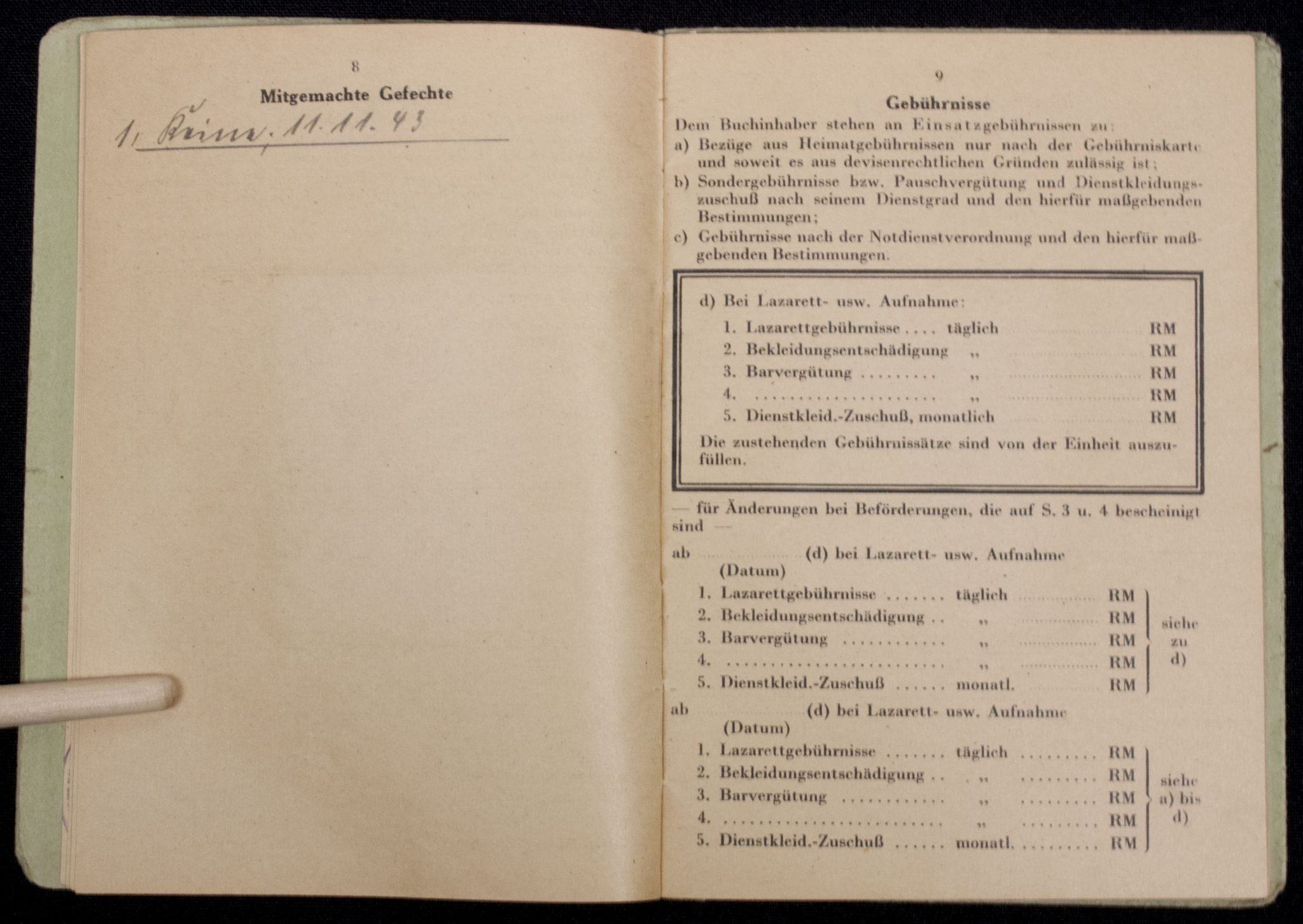 WWII German Polizei Soldbuch/Dienstpass/Dienstausweis group - Image 11