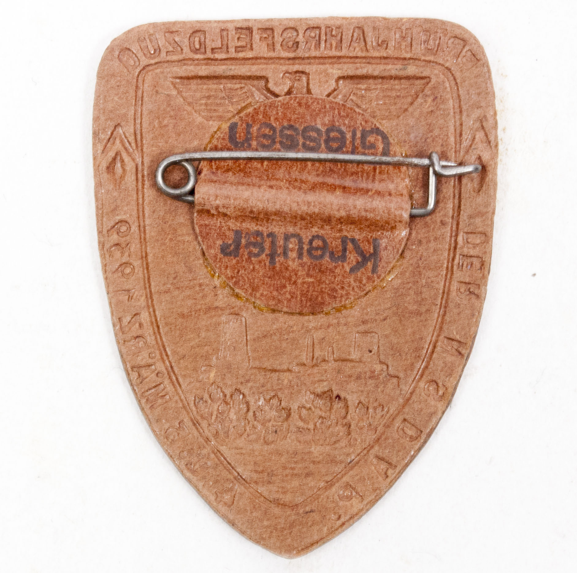 Frühjahrsfeldzug der NSDAP Kreis Wetterau 4. u. 5. März 1939 abzeichen (2) Frühjahrsfeldzug der NSDAP Kreis Wetterau 4. u. 5. März 1939 abzeichen