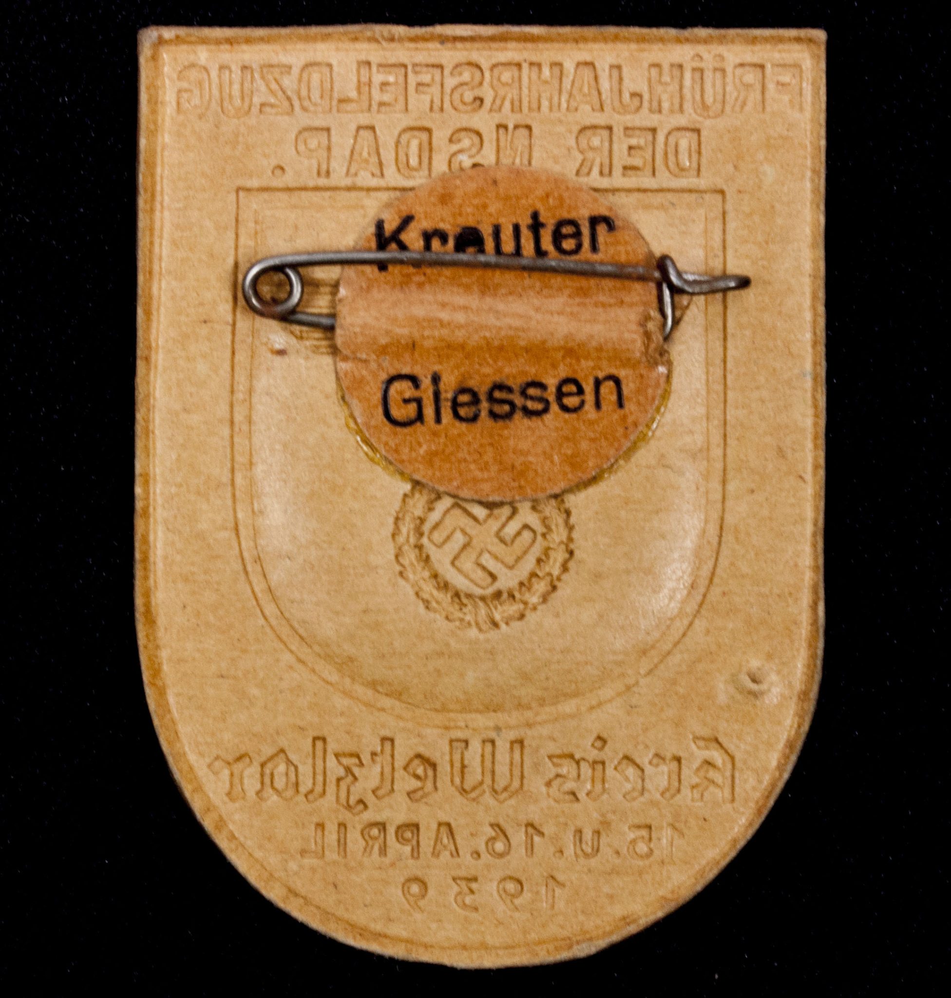 Frühjahrsfeldzug der NSDAP Kreis Wetzlar 15.u.16. April 1939 – rare (2) Frühjahrsfeldzug der NSDAP Kreis Wetzlar 15.u.16. April 1939 - rare