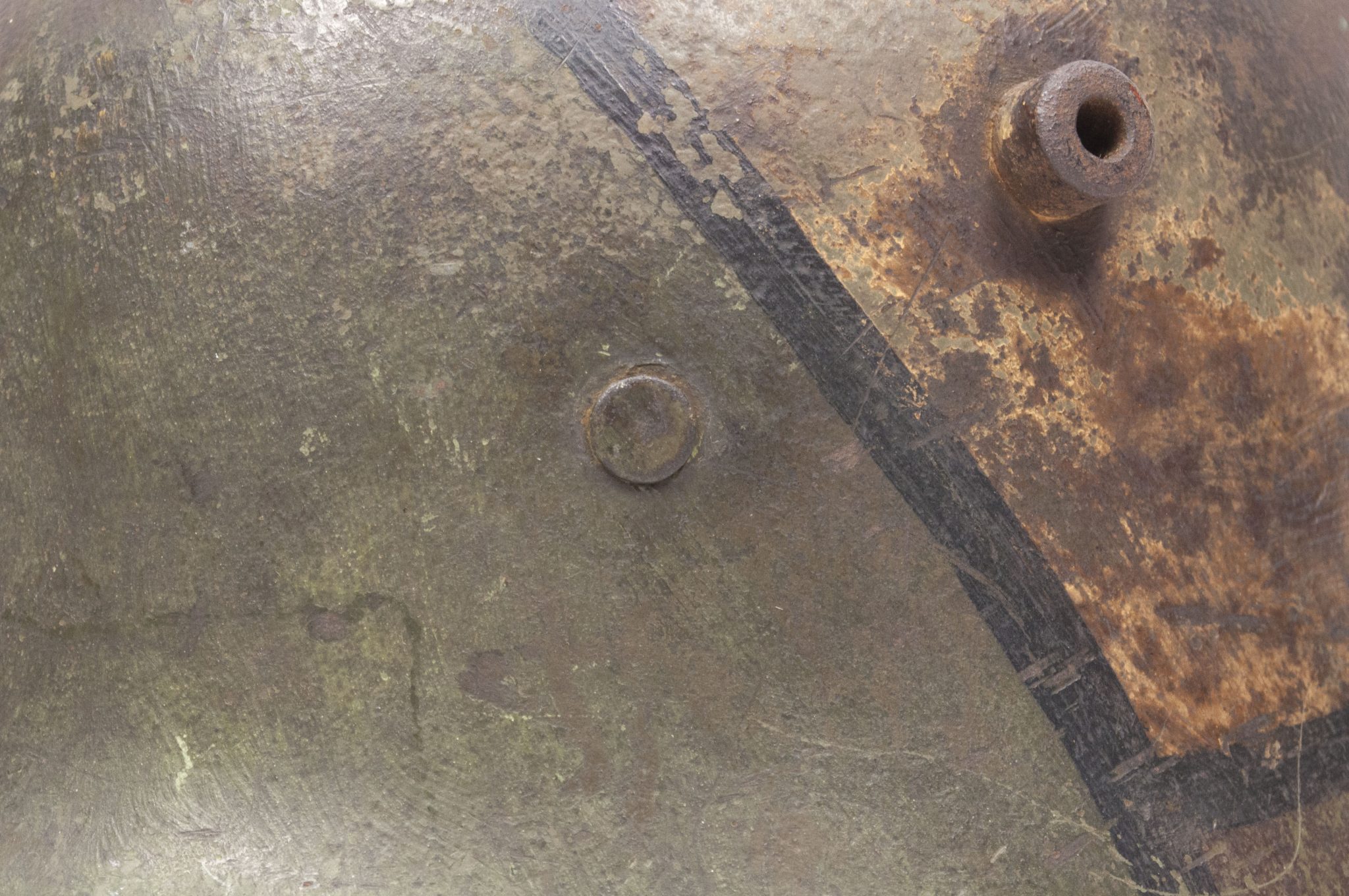 German helmet Model M16 with "Mimikri" camouflage pattern - Image 9