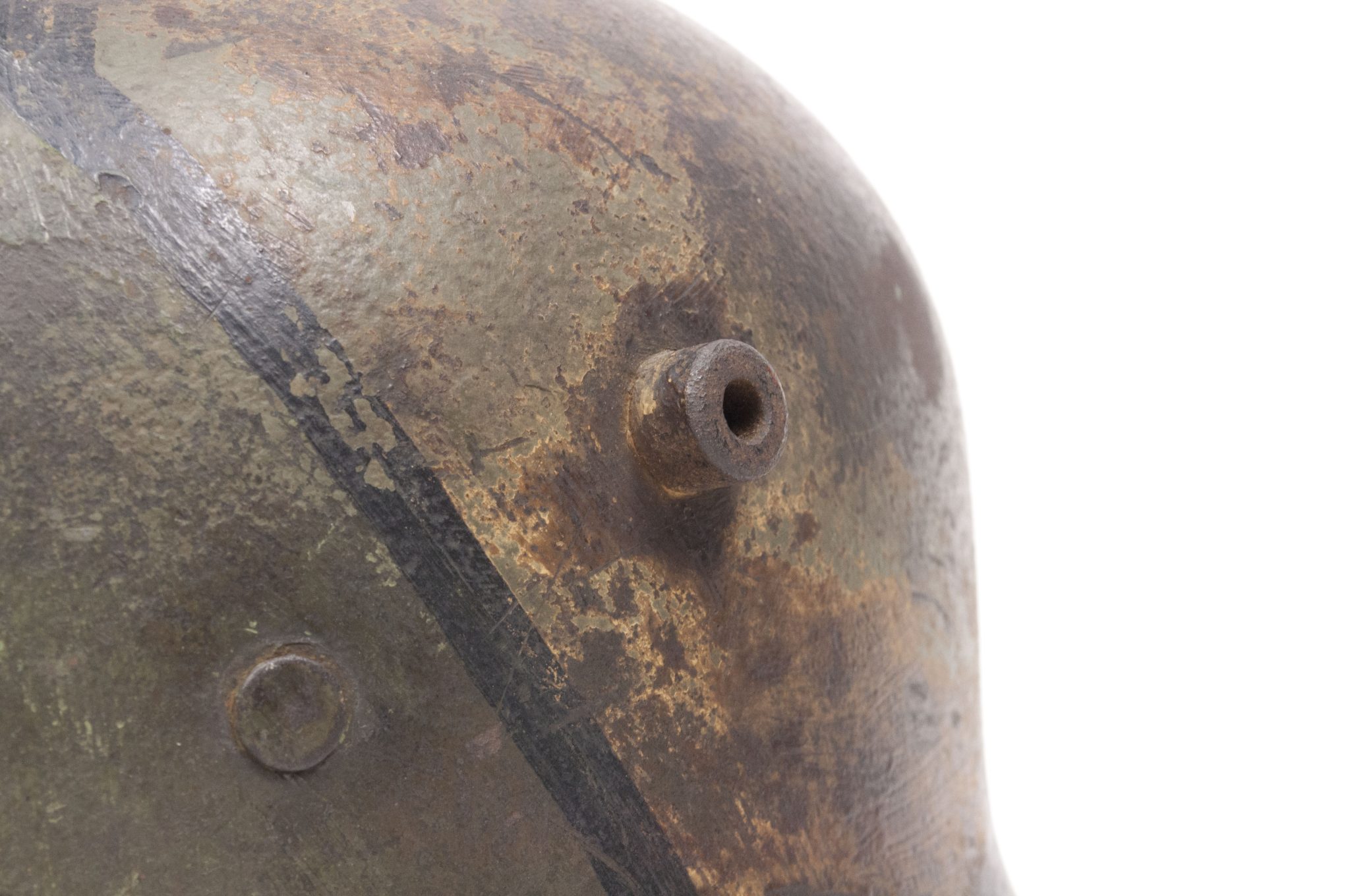 German helmet Model M16 with "Mimikri" camouflage pattern - Image 10