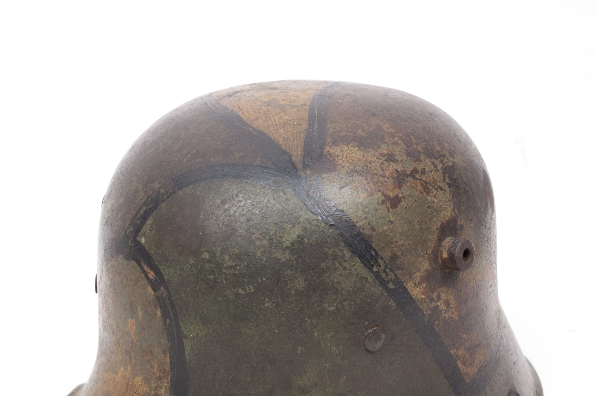 German helmet Model M16 with "Mimikri" camouflage pattern - Image 13