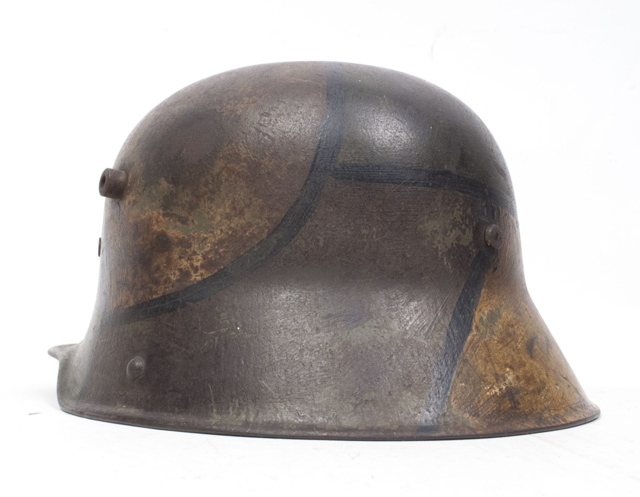 German helmet Model M16 with "Mimikri" camouflage pattern - Image 14