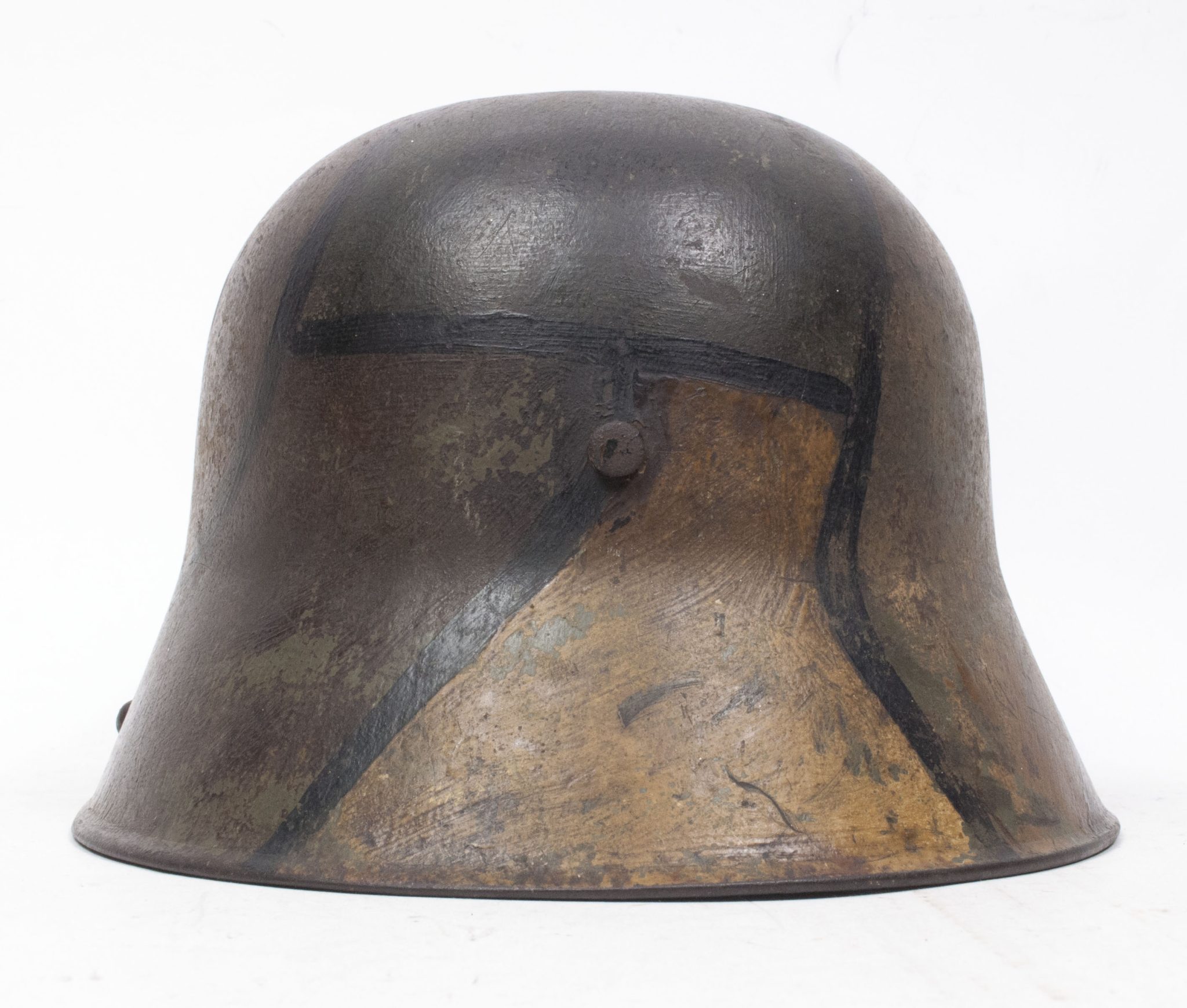 German helmet Model M16 with "Mimikri" camouflage pattern - Image 15