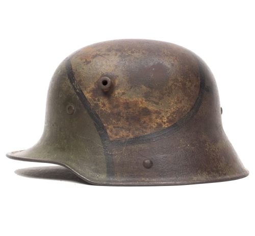 German helmet M16 model with Mimikri camouflage pattern