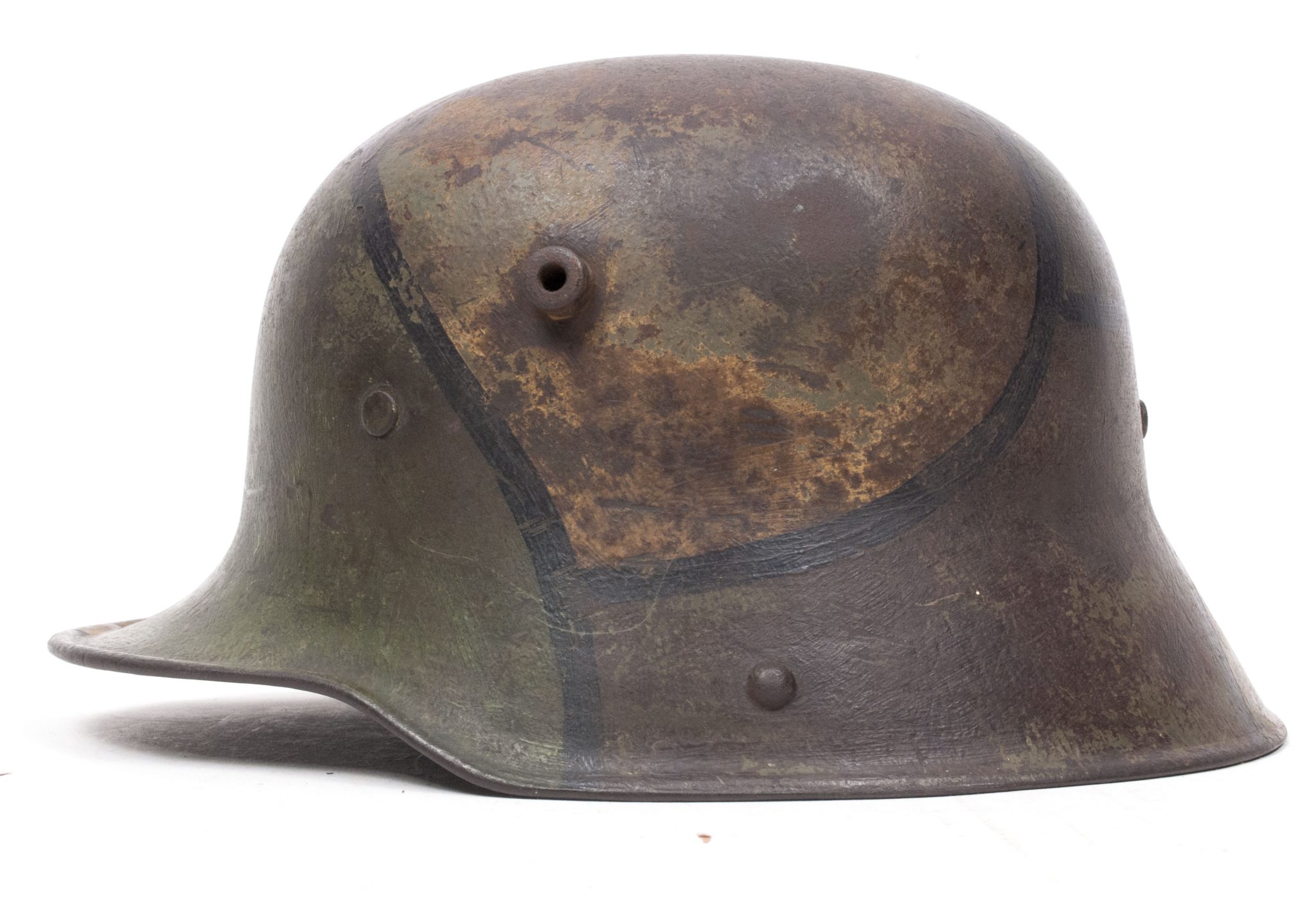 German helmet M16 model with Mimikri camouflage pattern (3)