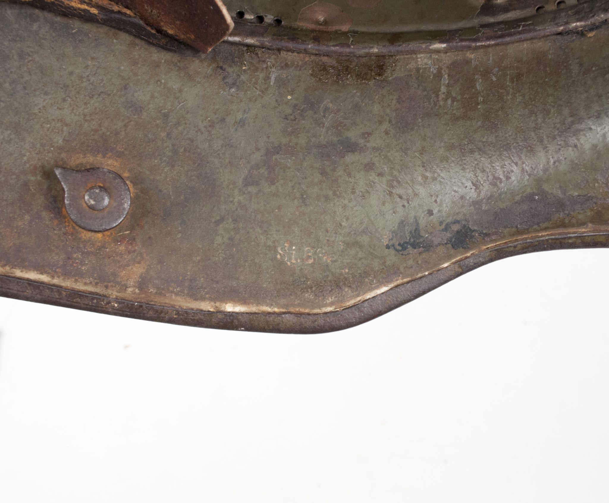 German helmet Model M16 with "Mimikri" camouflage pattern - Image 45