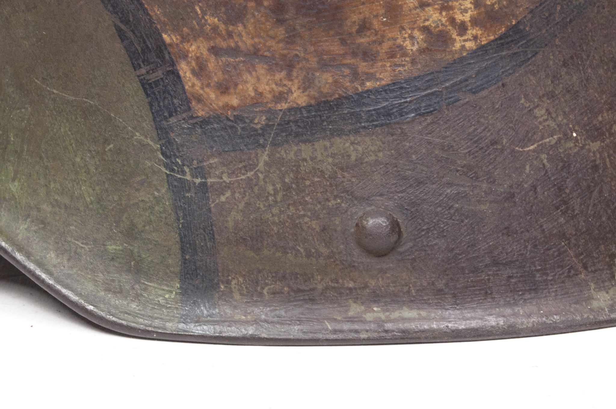German helmet Model M16 with "Mimikri" camouflage pattern - Image 4