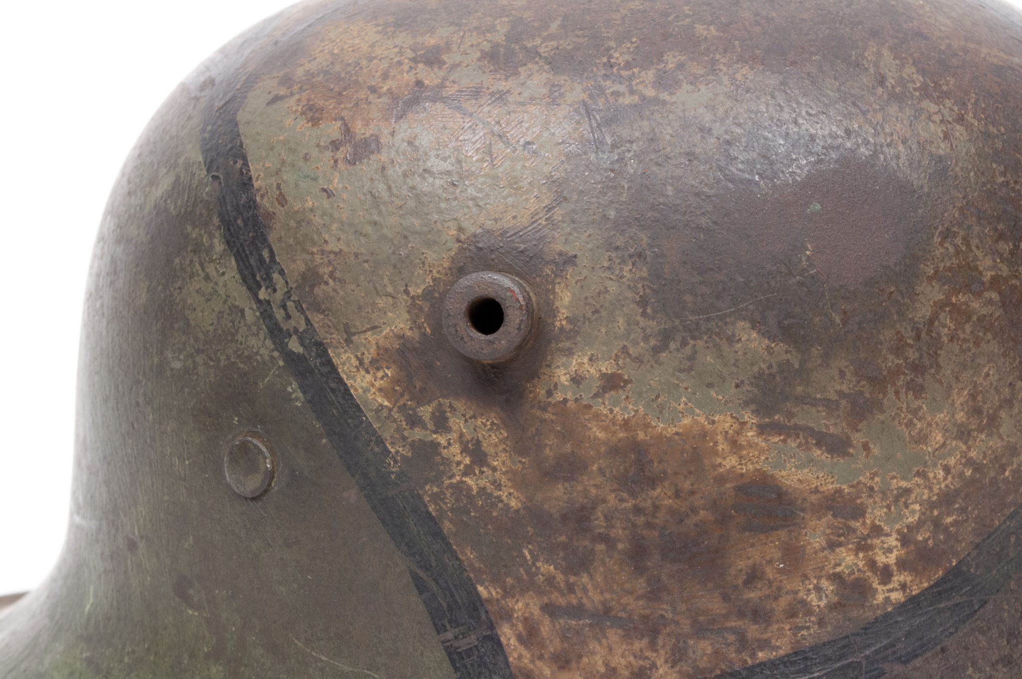 German helmet Model M16 with "Mimikri" camouflage pattern - Image 5