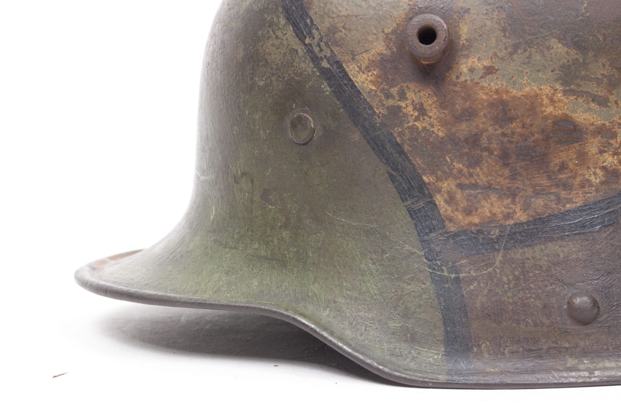 German helmet Model M16 with "Mimikri" camouflage pattern - Image 7