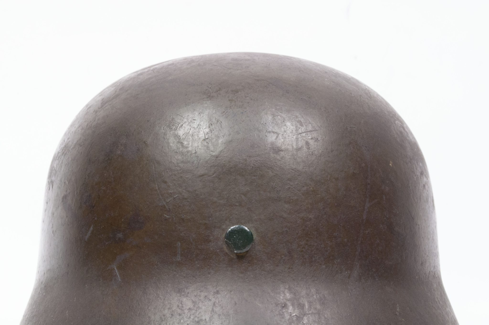 German helmet M16 named and with liner and chinstrap - Image 14