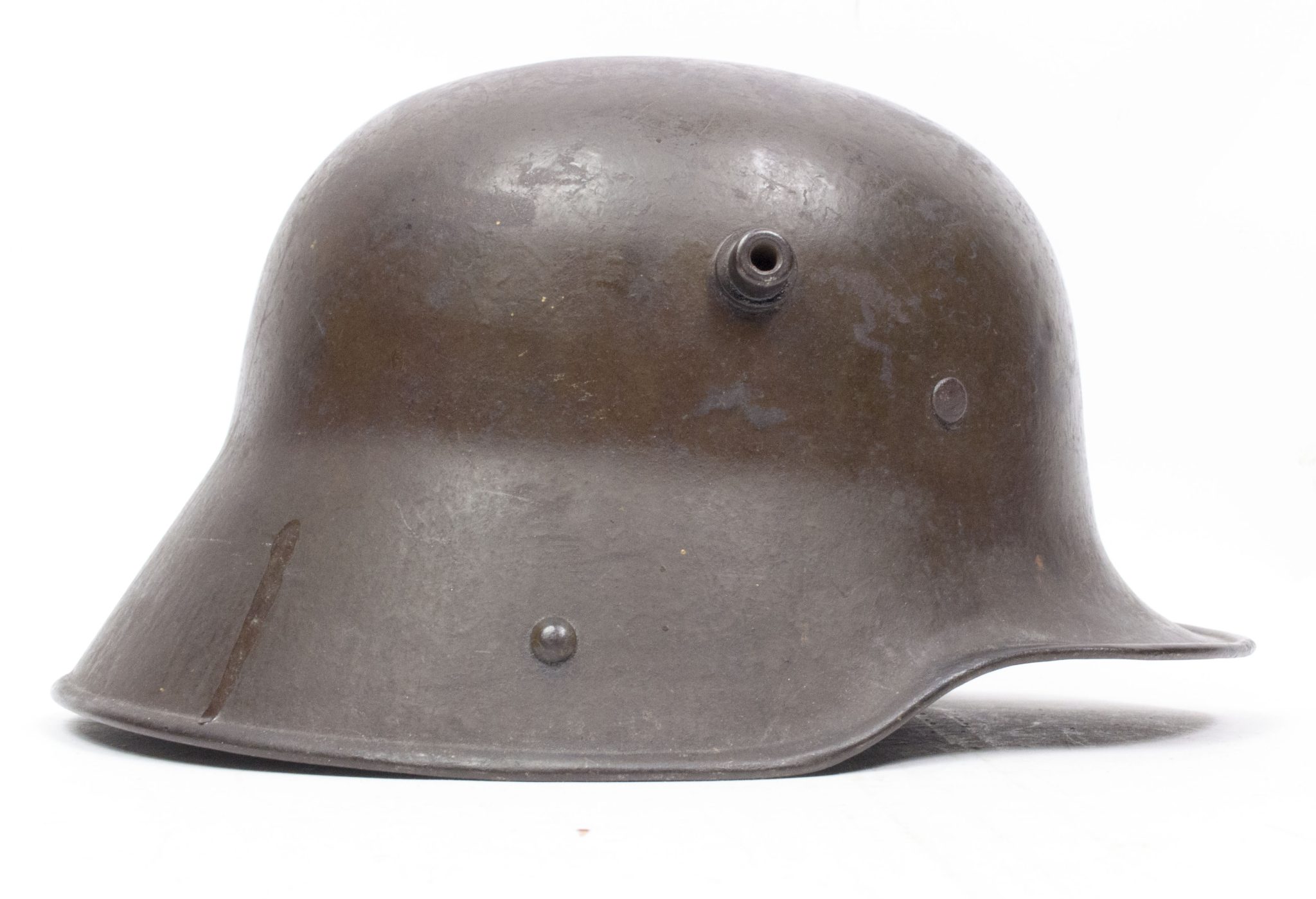 German helmet M16 named and with liner and chinstrap - Image 16