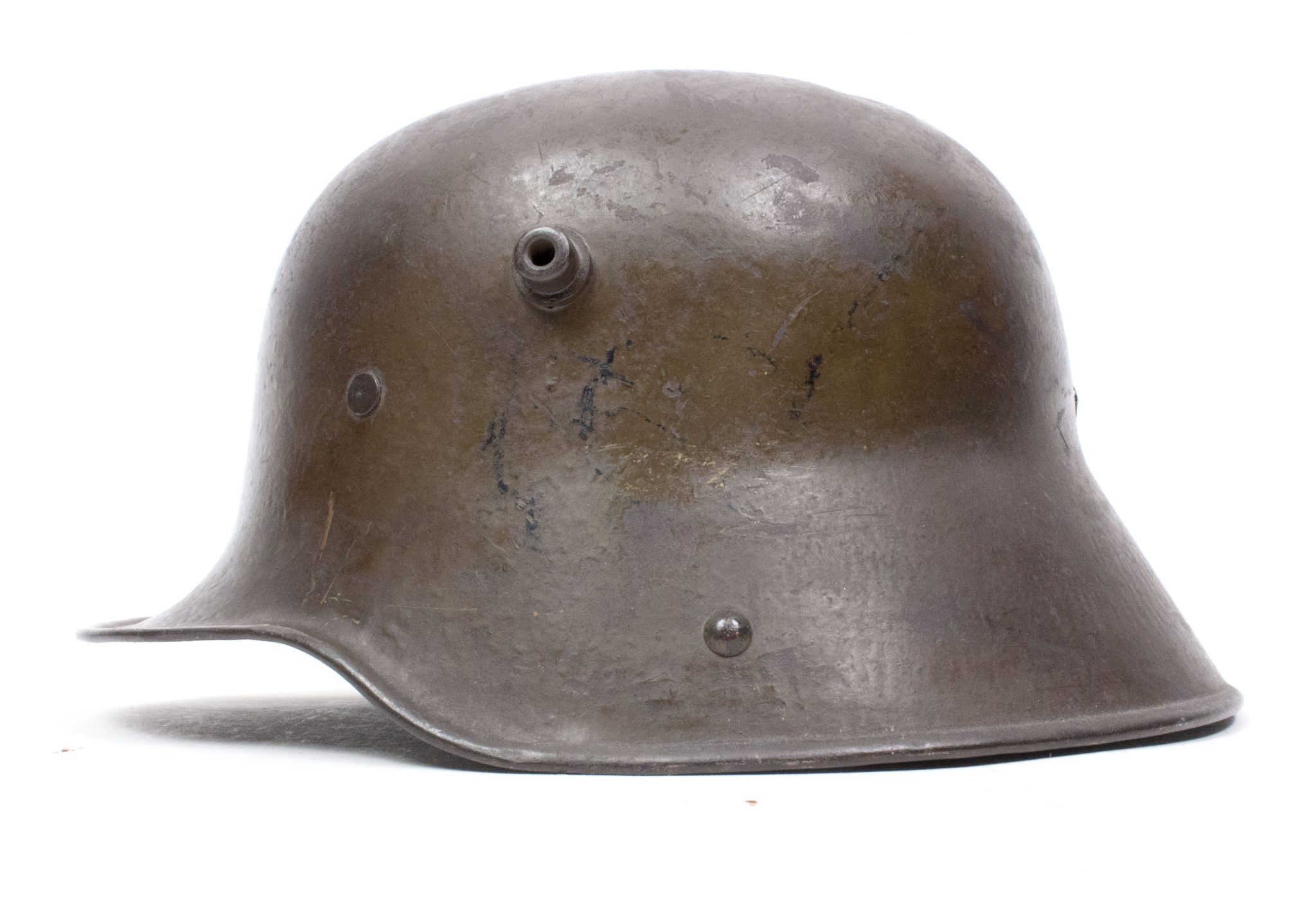 German helmet M16 named and with liner and chinstrap (3)
