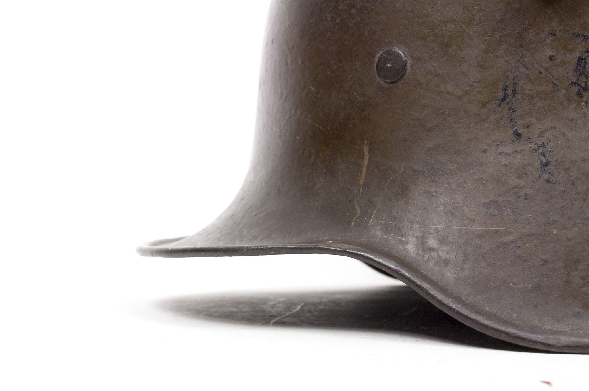 German helmet M16 named and with liner and chinstrap - Image 3