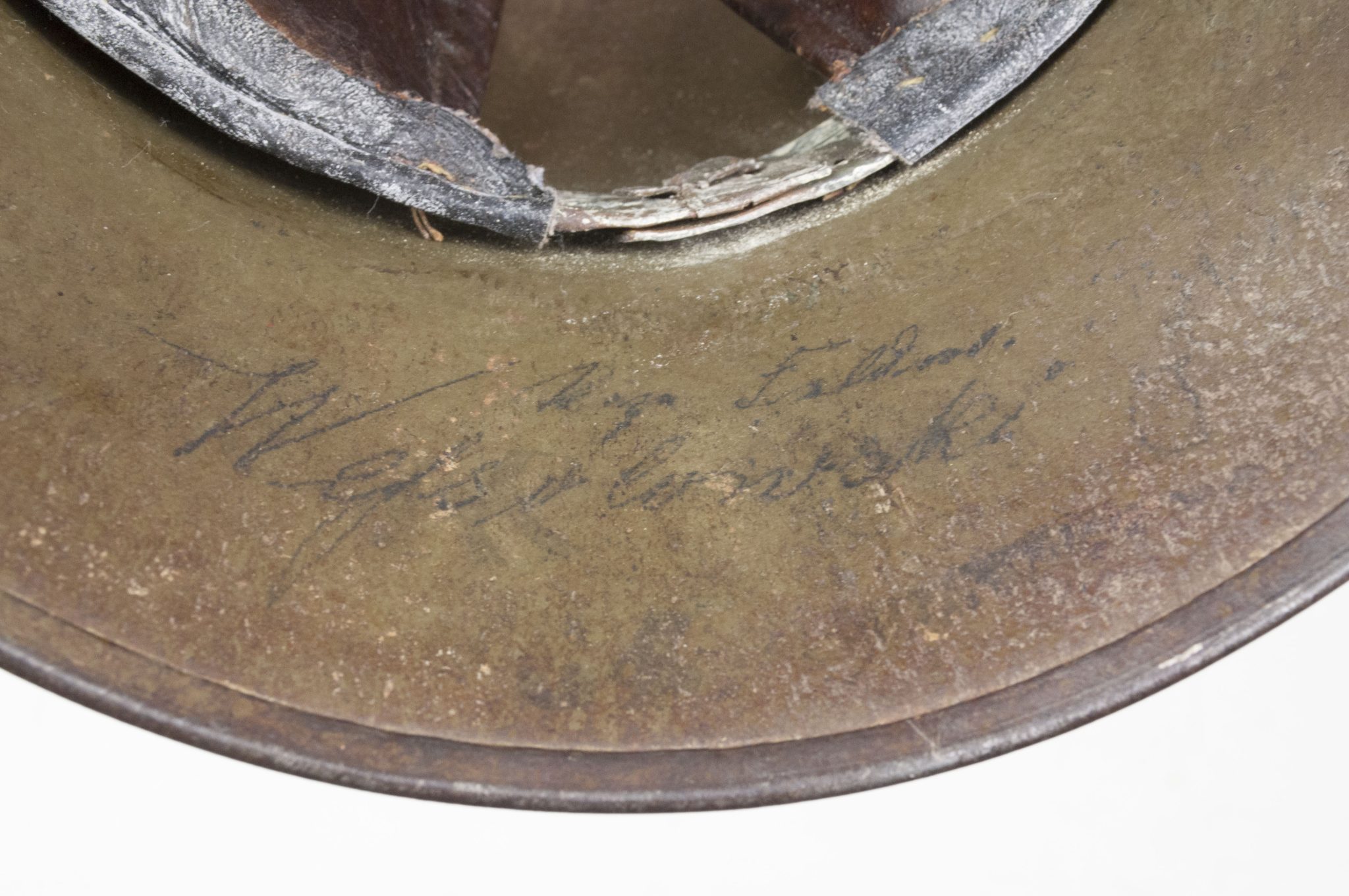 German helmet M16 named and with liner and chinstrap - Image 51