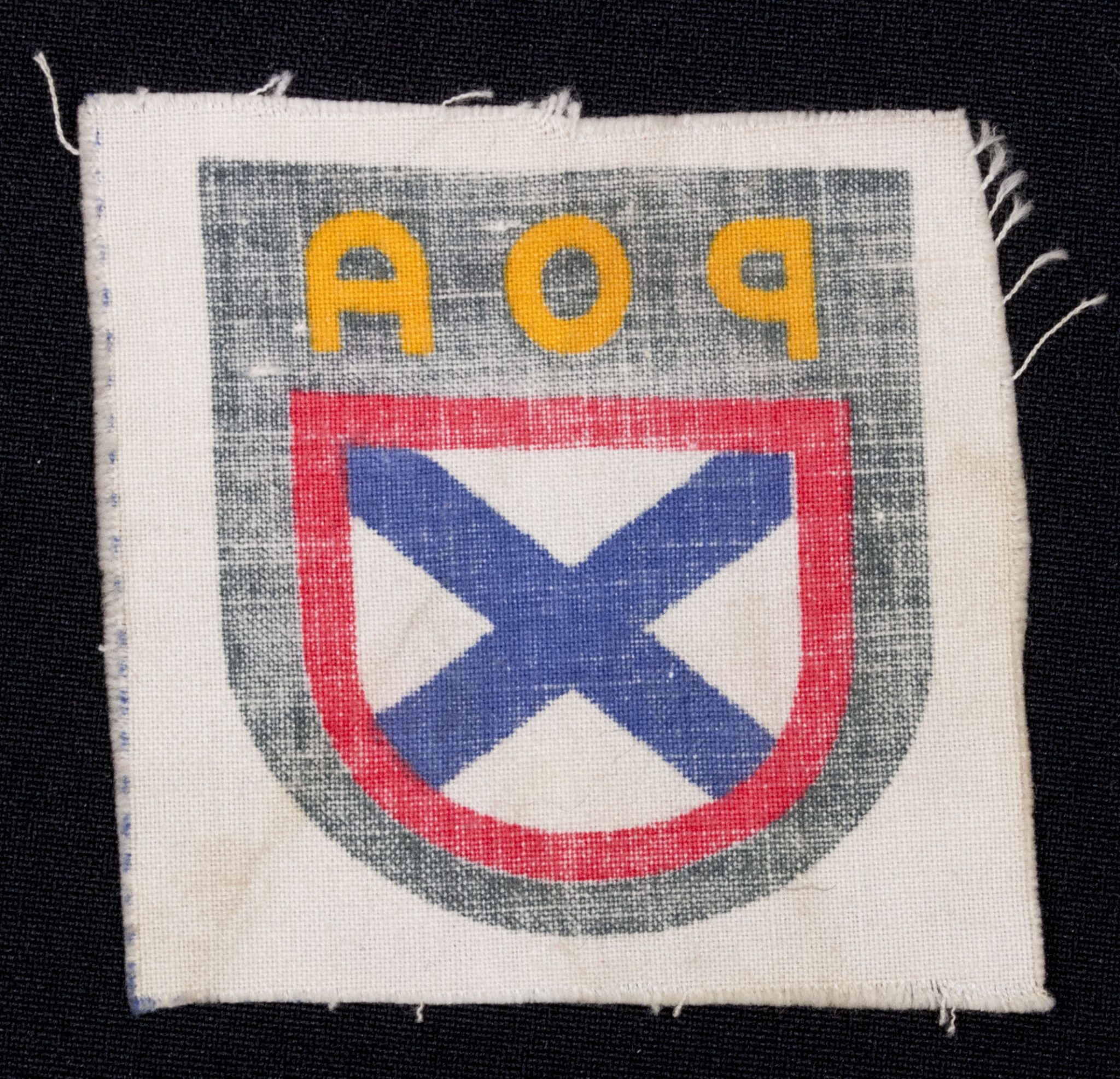 WWII German Foreign Volunteer shield POA (2) WWII German Foreign Volunteer shield POA