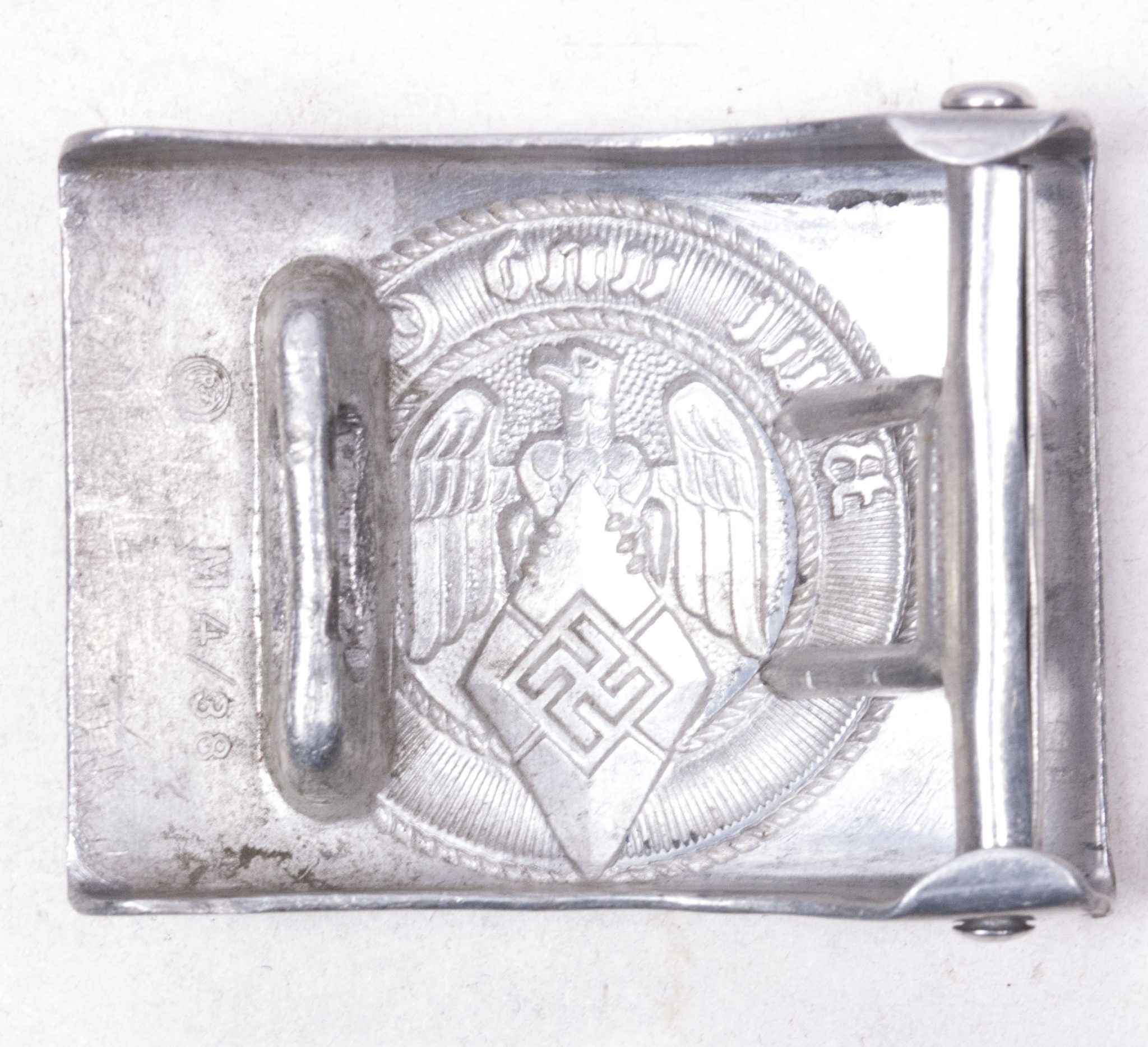 Hitlerjugend (HJ) buckle (RZM M438 Richard Sieper & Söhne) (5) Hitlerjugend (HJ) buckle (RZM M438 Richard Sieper & Söhne)