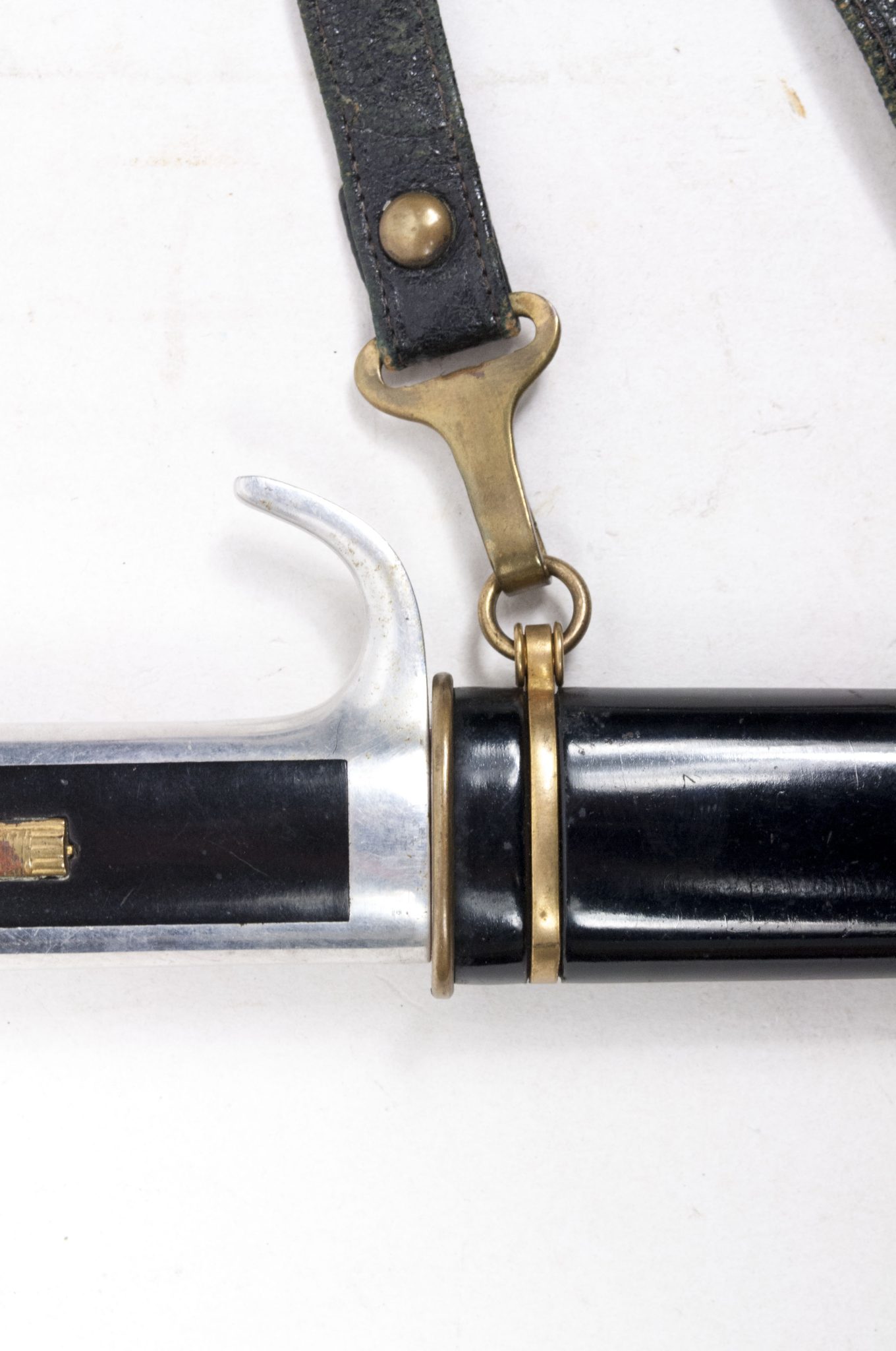 (Italy) MVSN Officers Dagger Model 1939 with leather hanger - Image 15