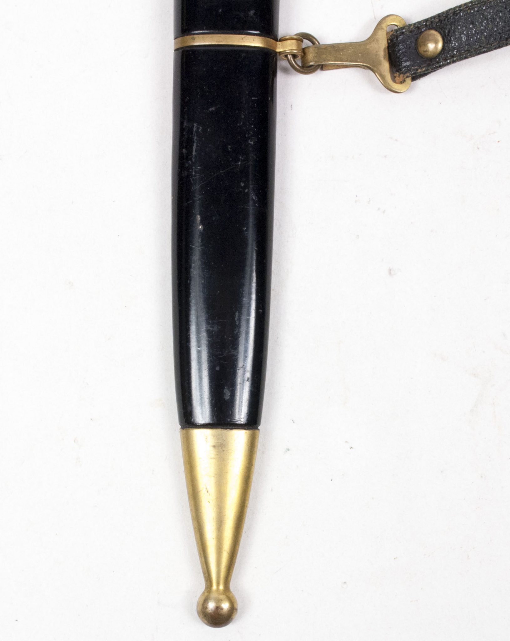 (Italy) MVSN Officers Dagger Model 1939 with leather hanger - Image 22