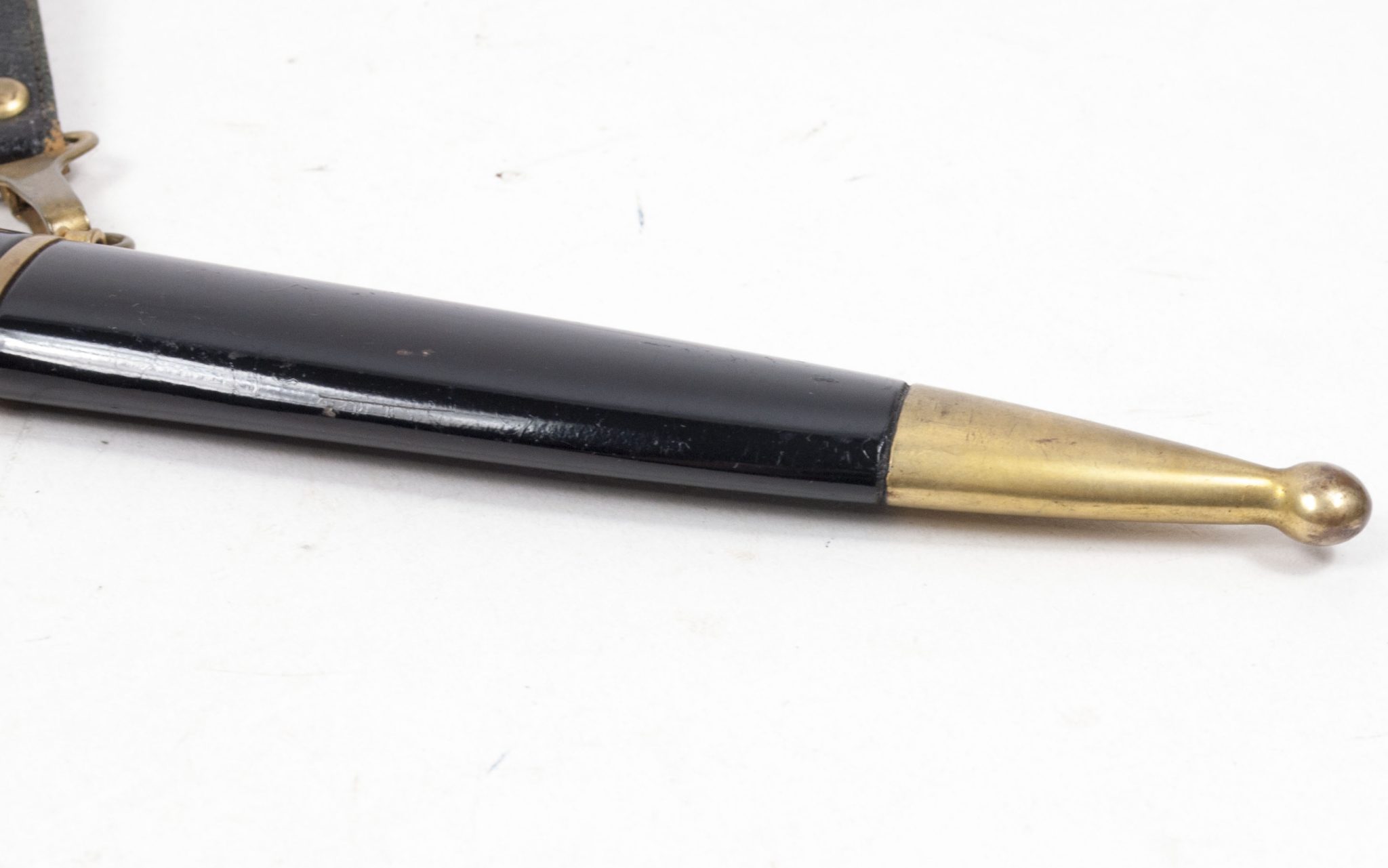 (Italy) MVSN Officers Dagger Model 1939 with leather hanger - Image 26