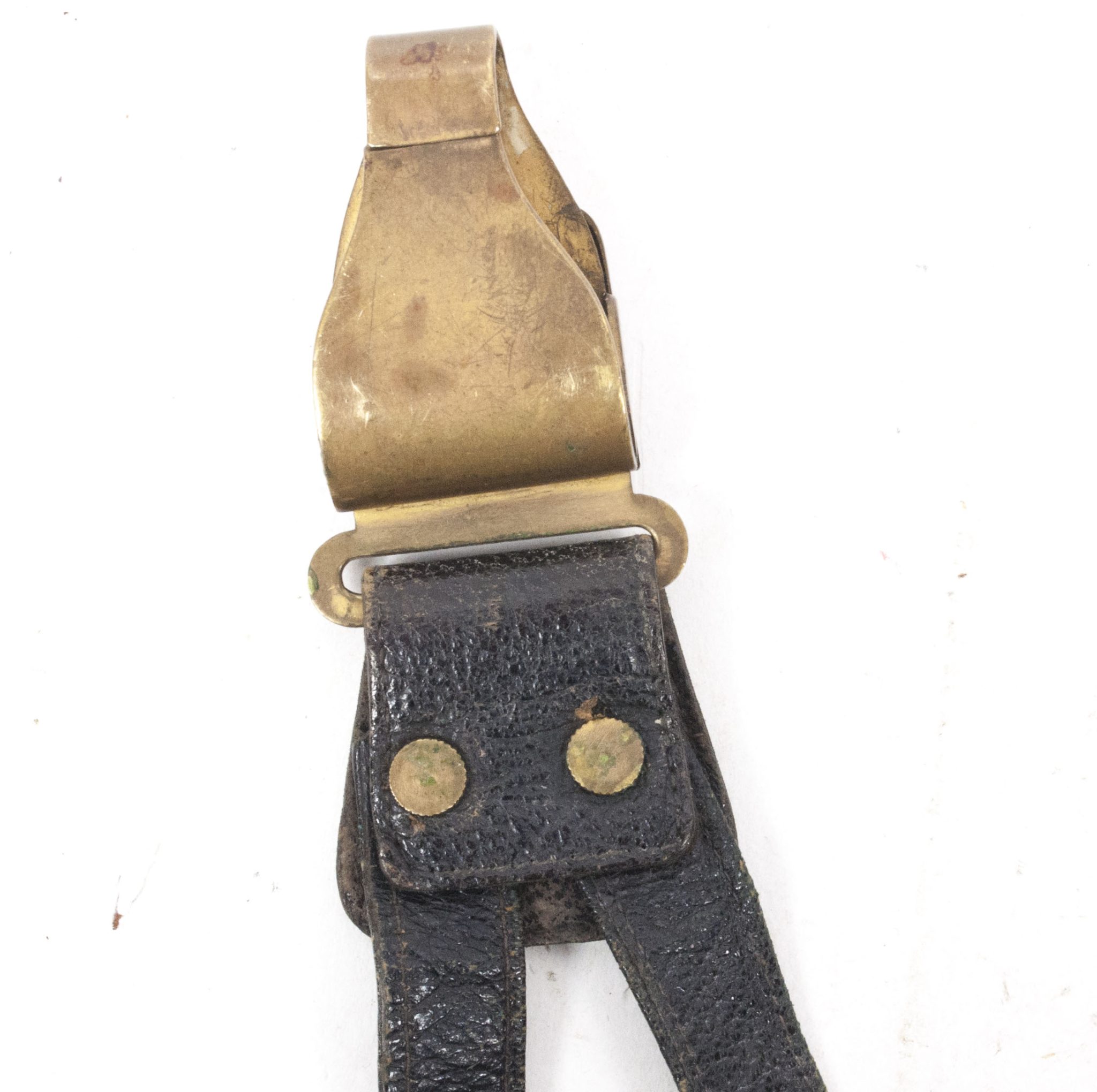 (Italy) MVSN Officers Dagger Model 1939 with leather hanger - Image 28