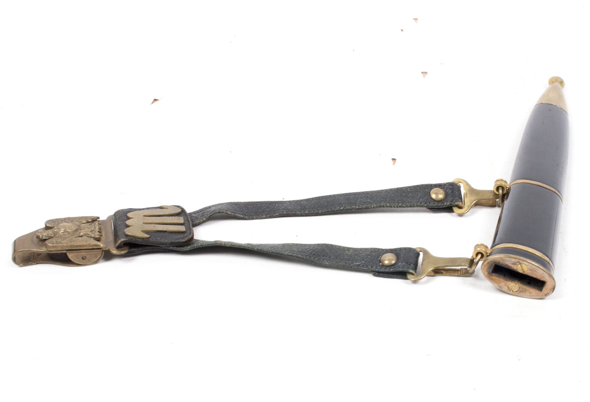 (Italy) MVSN Officers Dagger Model 1939 with leather hanger - Image 37