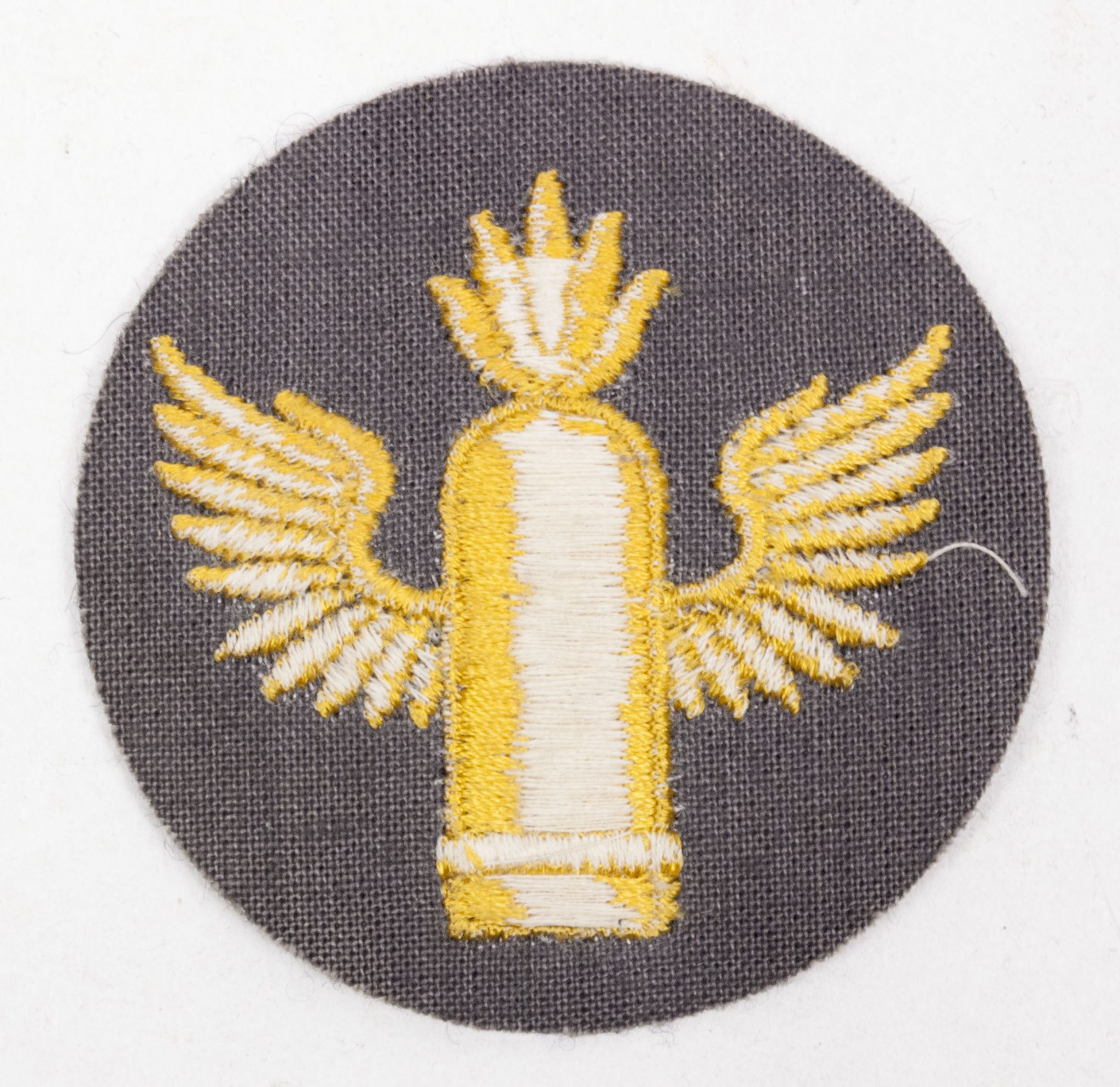 Kriegsmarine (KM) Artilleriemaat armabzeichen (2) Kriegsmarine (KM) Artilleriemaat armabzeichen