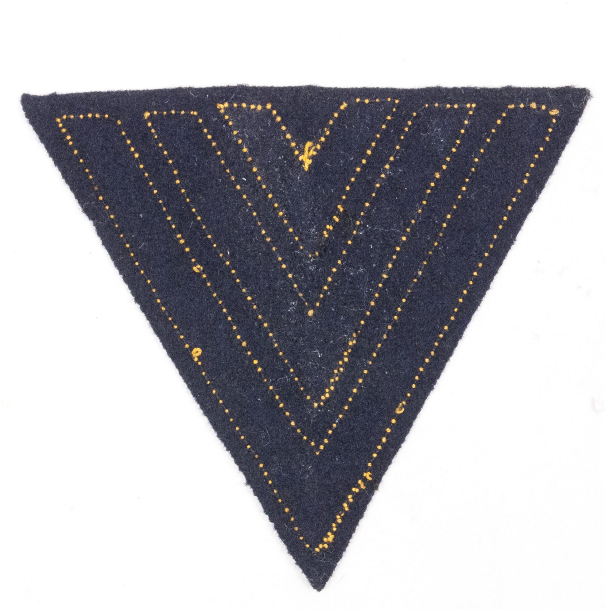 Kriegsmarine (KM) Hauptgefreiter rank chevron (2) Kriegsmarine (KM) Hauptgefreiter rank chevron